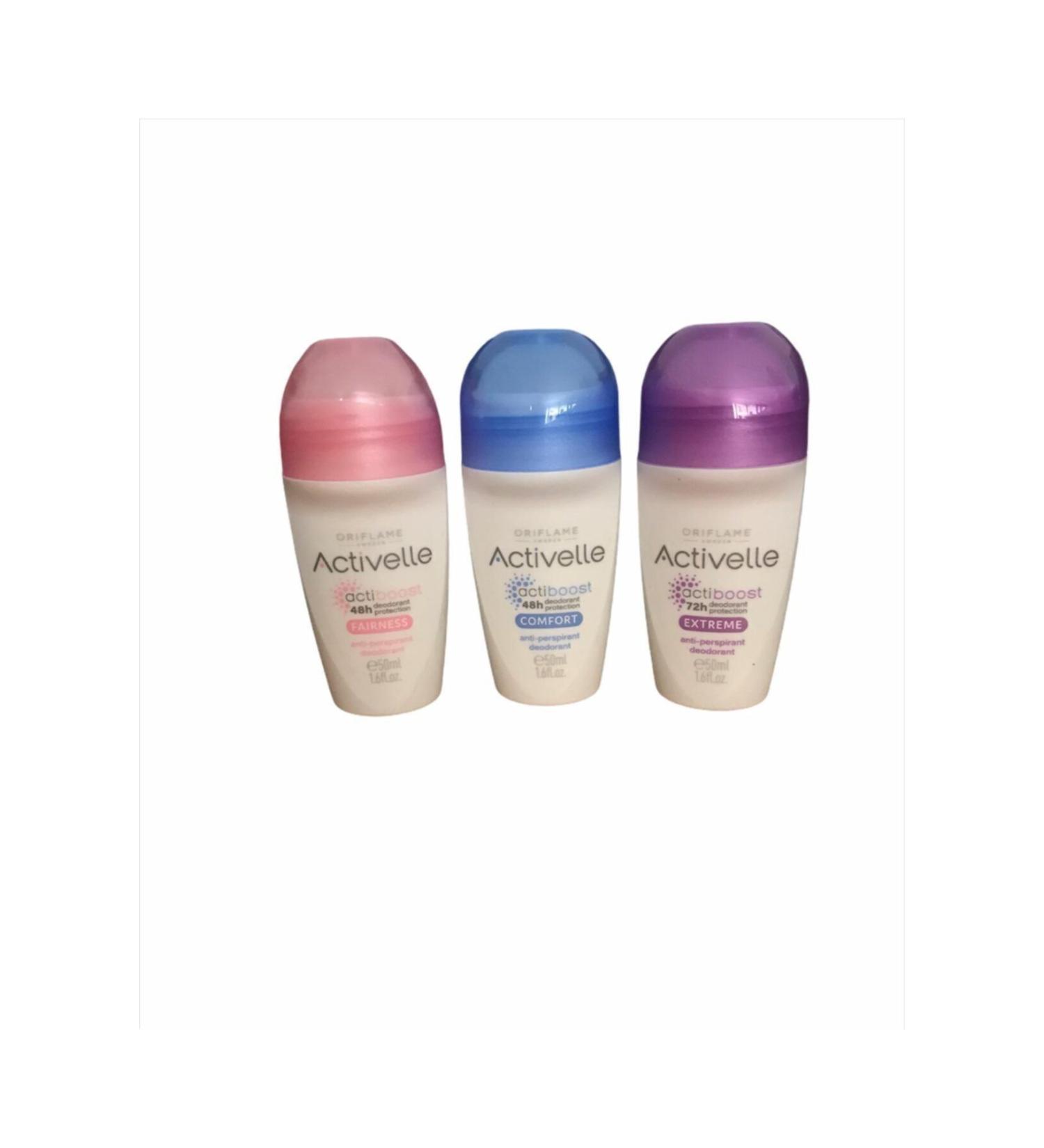 Oriflame Activelle Anti-perspirant Roll-on 50 Ml 3 Pieces