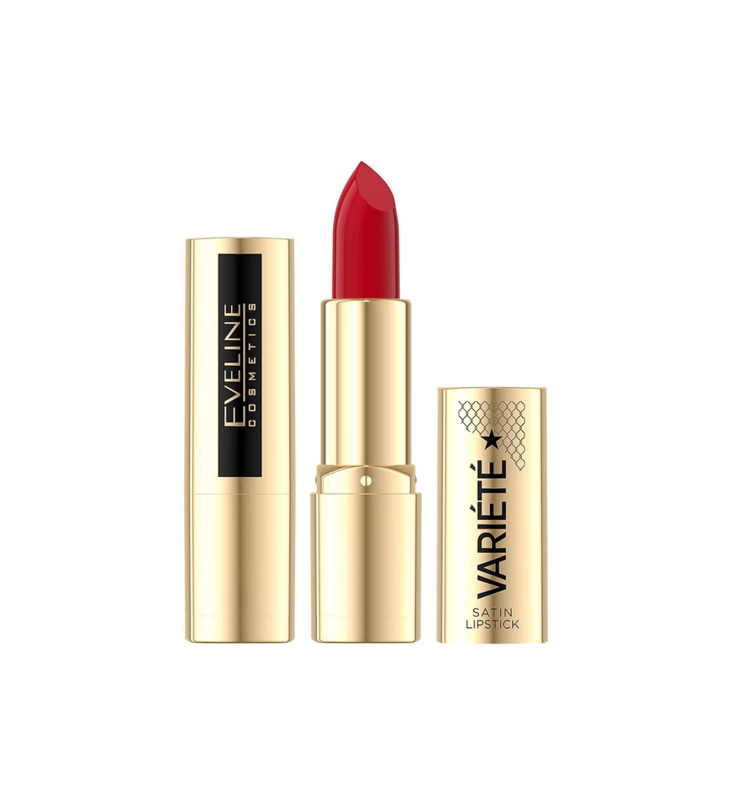 Eveline Cosmetics VARIETE SATIN LIPSTICK LIPSTICK - Buy Online on GoSupps.com