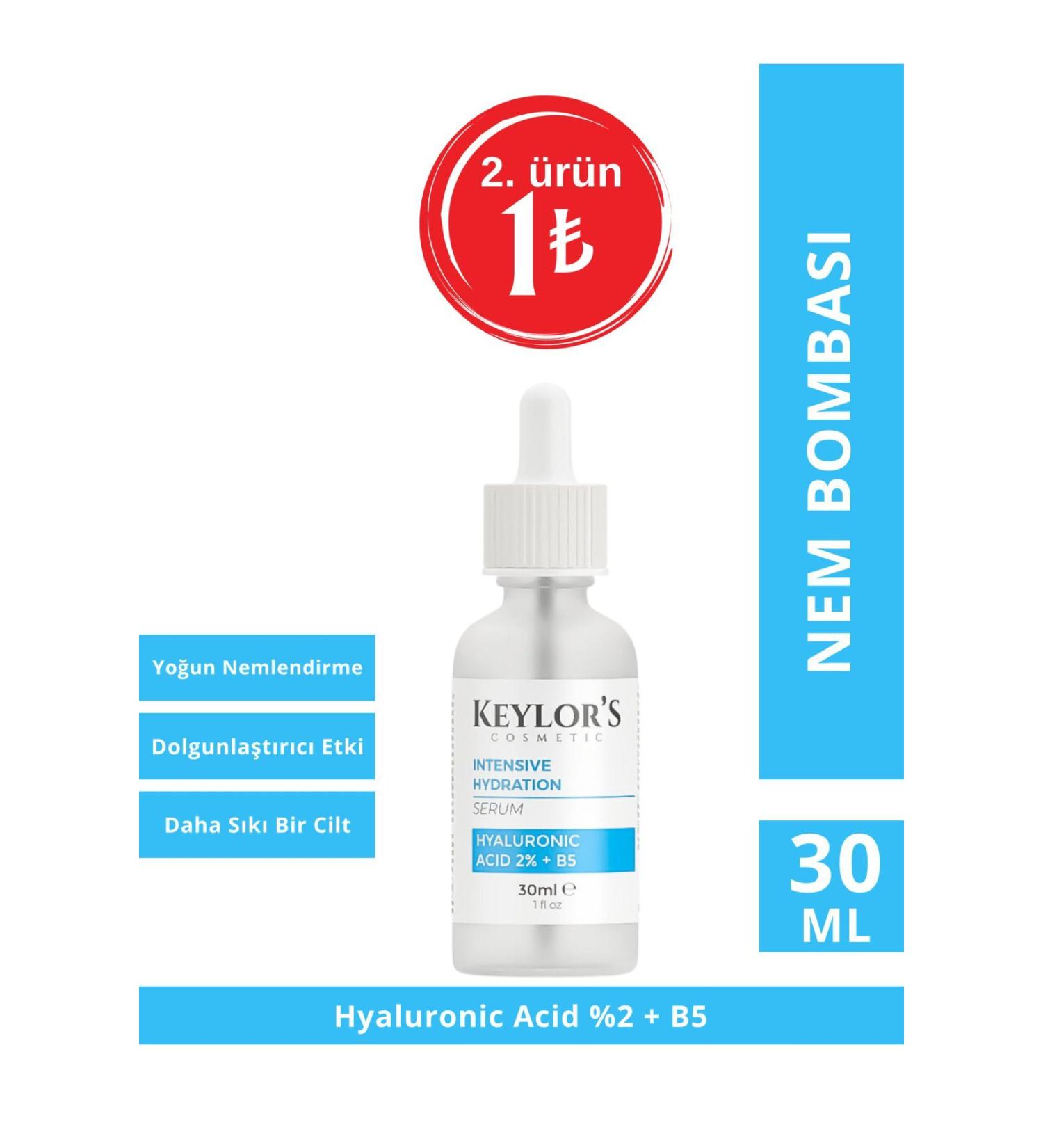 Keylor's Cosmetic Hyaluronic Acid | Intensive Moisturizing and Plumping Effective Renewing Skin Care Serum - Buy Online on GoSupps.com