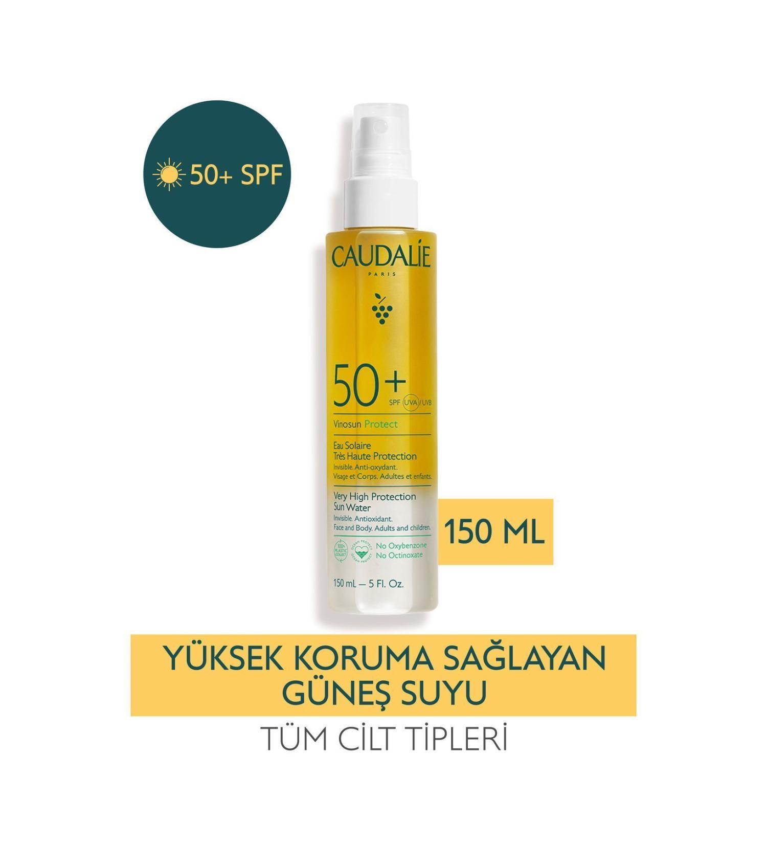 Caudalie V NOSUN HIGH PROTECTION HIGH PROTECTION ANTI-SPOT BR GHTENING SUN WATER SPF50+ 150 ML PSSN4000 - Buy Online on GoSupps.com