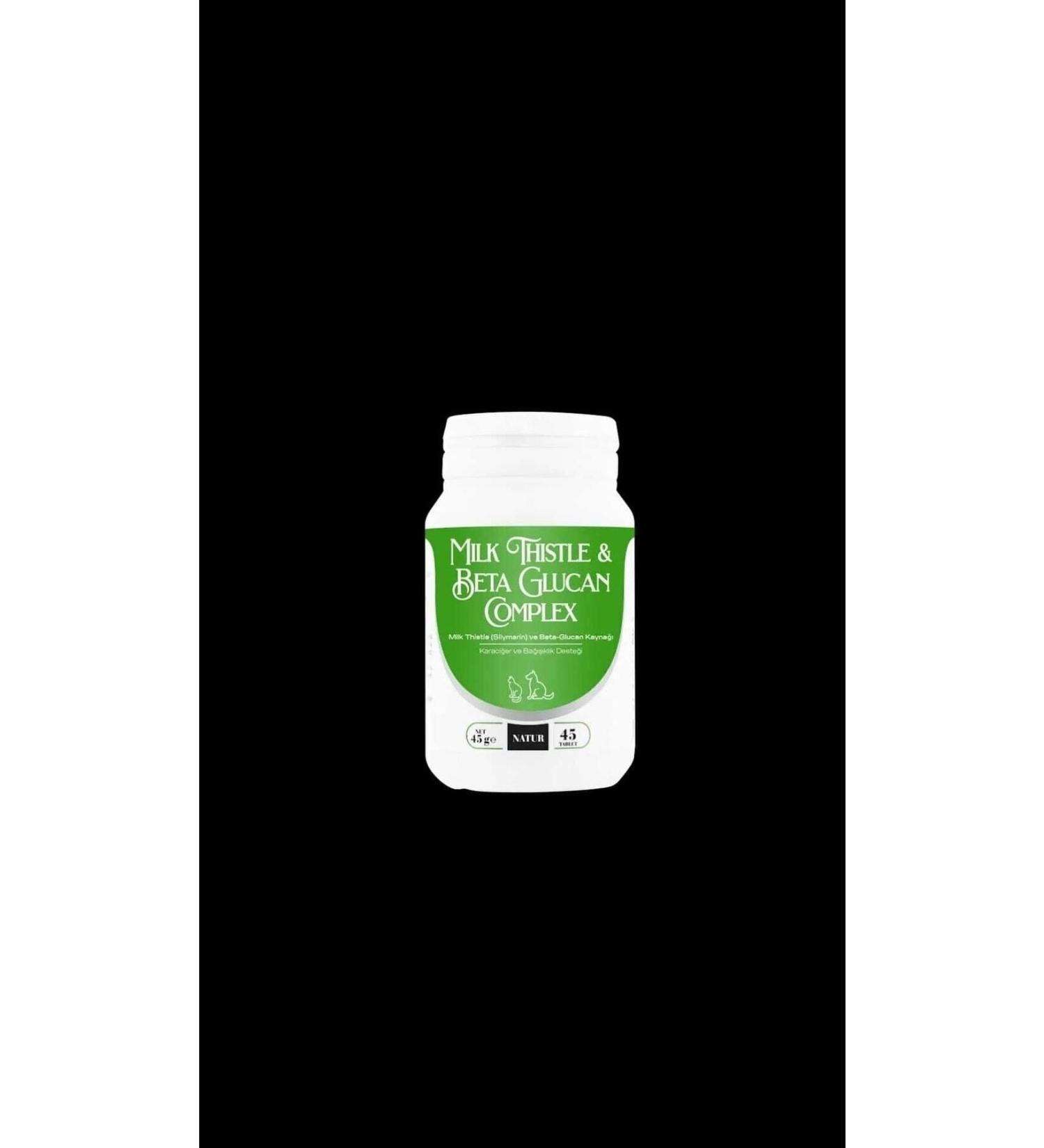 Nat r Milk Thistle & Beta-glucan Complex 45 Tablets
