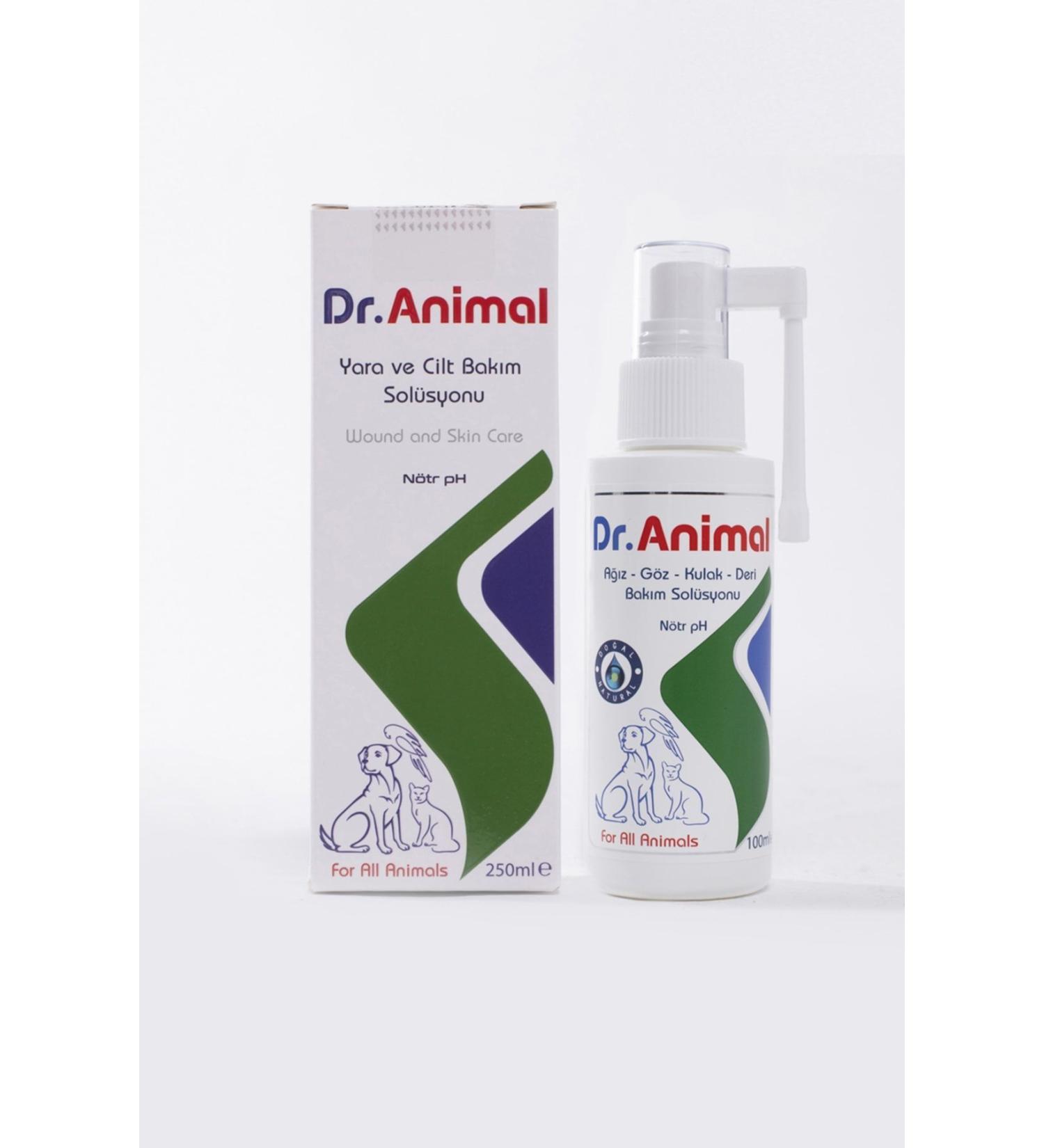 Dr. Animal Dr. Animal Original 100 Ml Paw Skin Breast Eye and Ear Cleaning Care Solution for Cats and Dogs - Buy Online on GoSupps.com