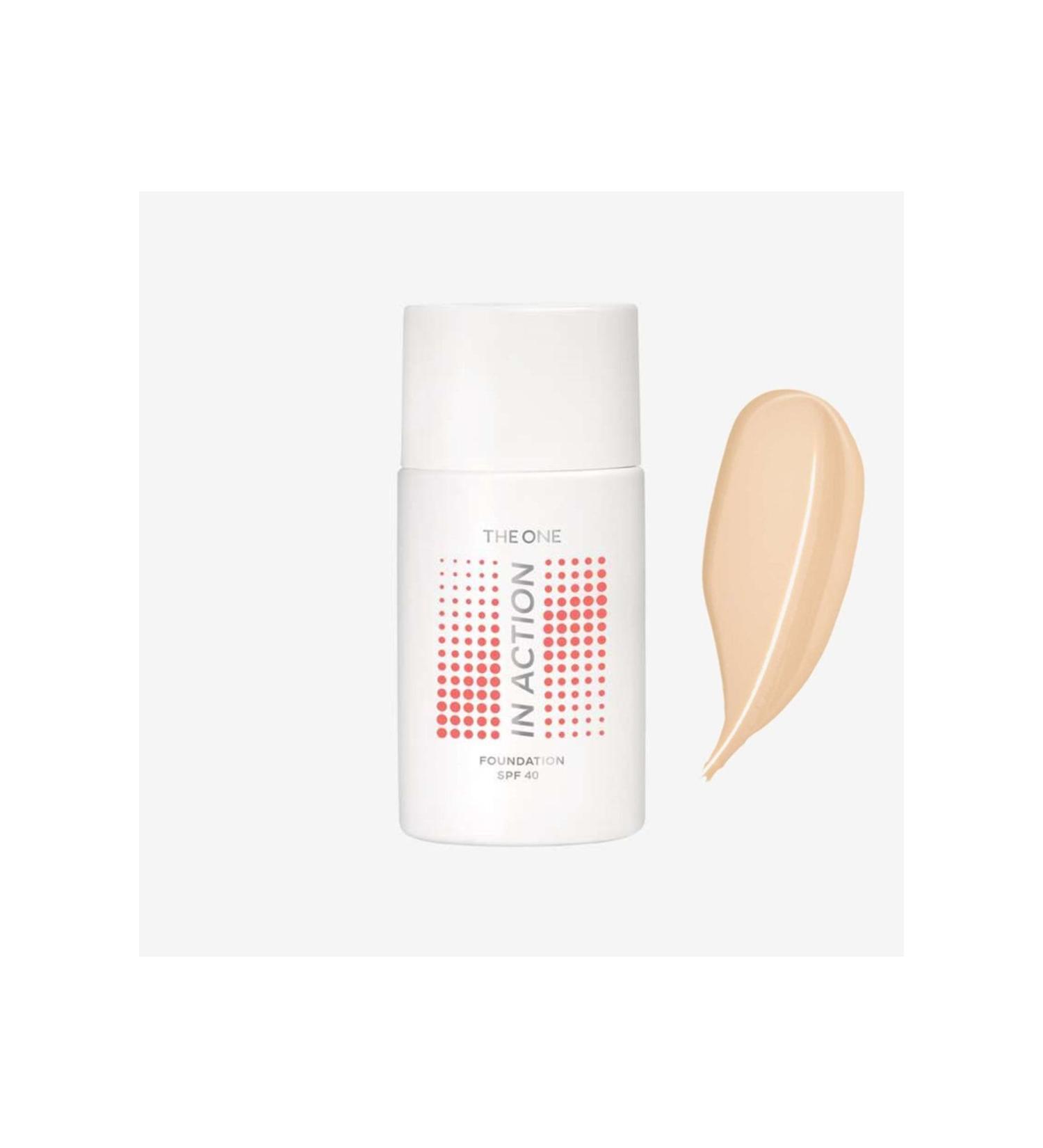 Oriflame The One In Action Sun Protection Foundation 40 Spf-light Ivory - Buy Online on GoSupps.com