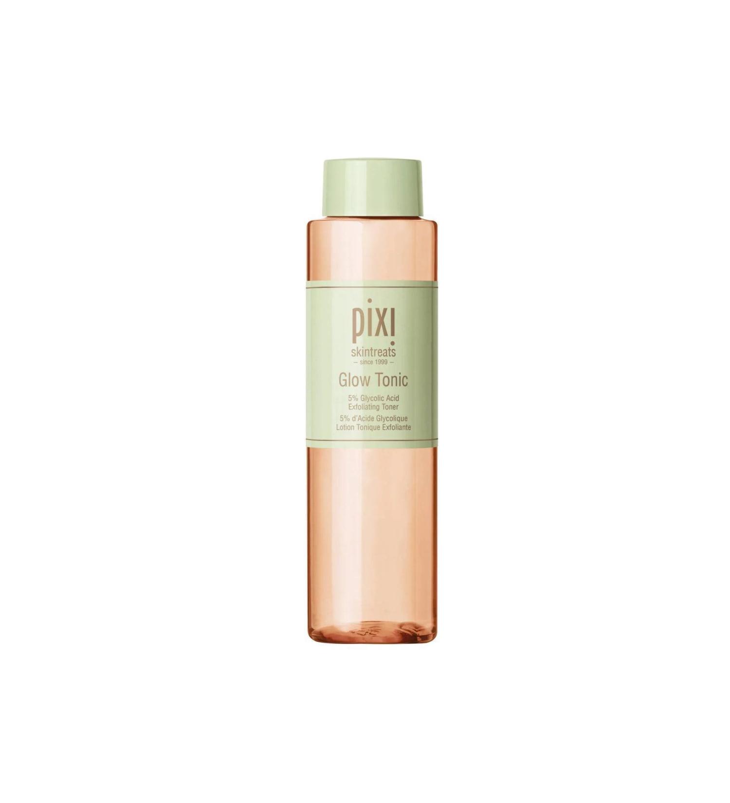 pixi Glow Tonic Brightening Smoothing Purifying Glycolic Acid Alcohol-Free Toner 250ml - Buy Online on GoSupps.com