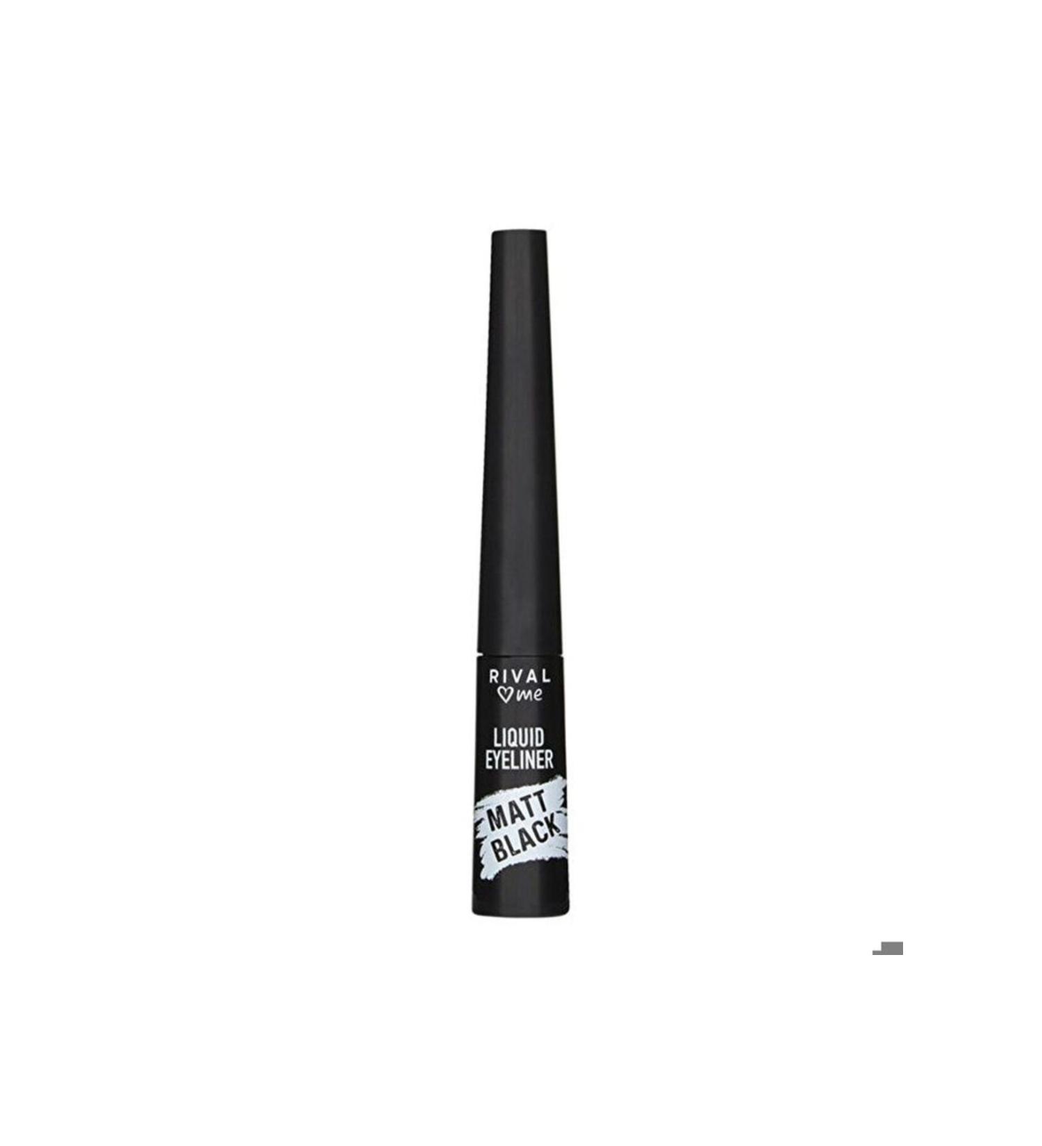Rival Loves Me Eyeliner Liquid No:01 Matte Black 4 ml