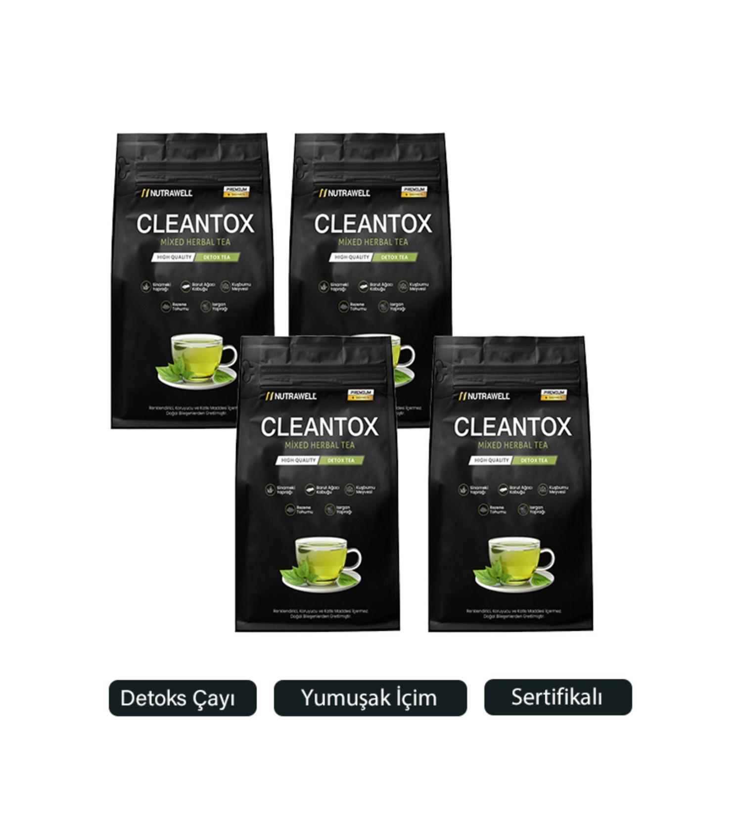 Slimfit CLEANTOX DETOX TEA - 4 BOXES