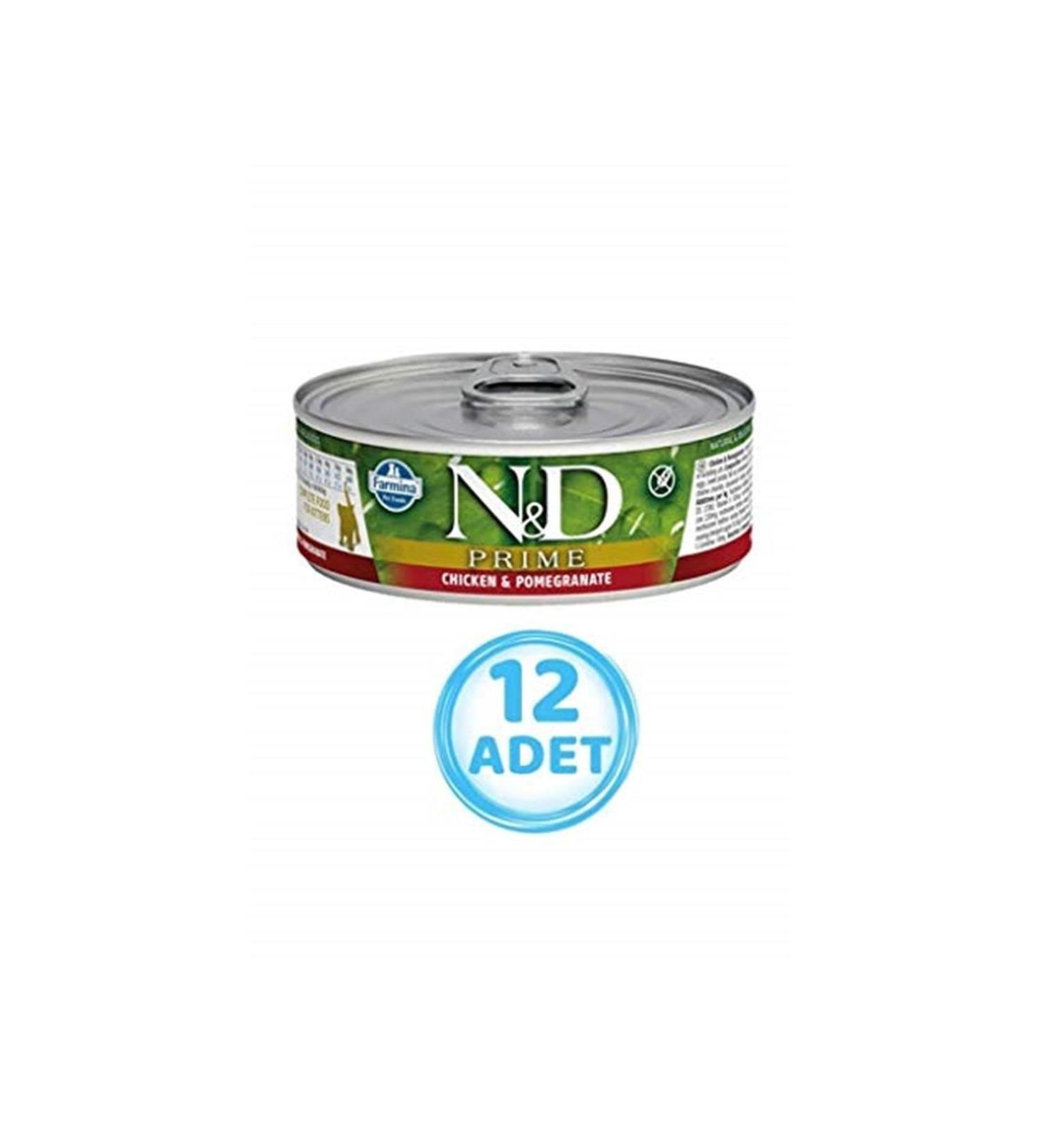 Farmina Nd Cat Kitten Prime Chicken Box 12 X 80 G