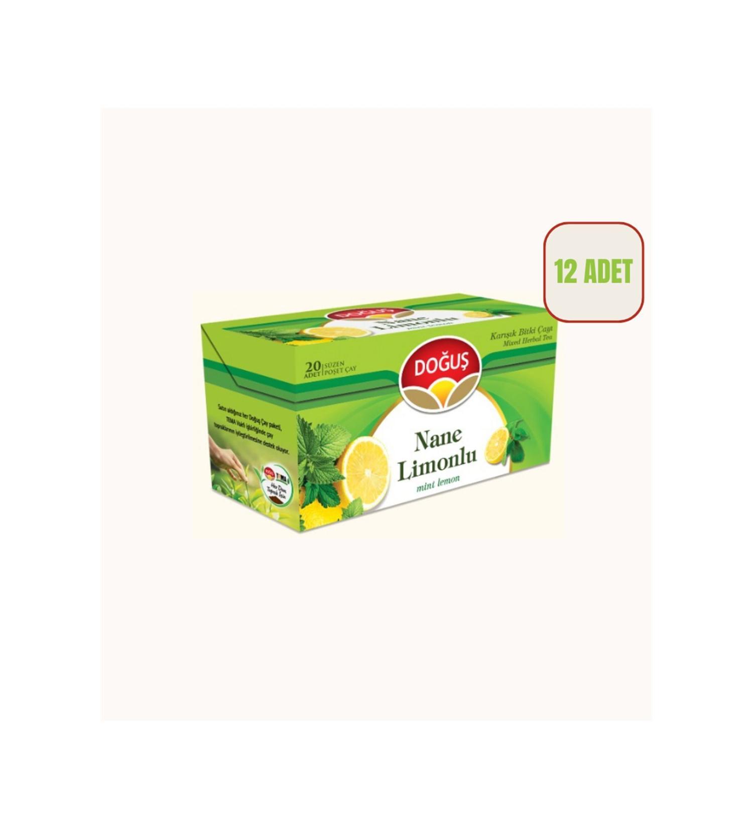 Dogus Mint Lemon Tea 12 pieces