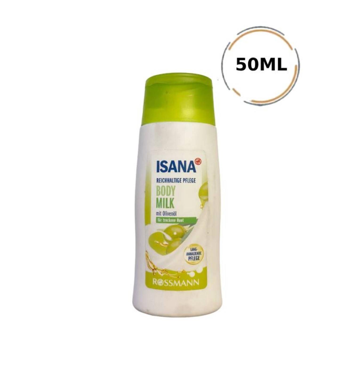 ISANA Body Milk Olivenol 50Ml - Buy Online on GoSupps.com