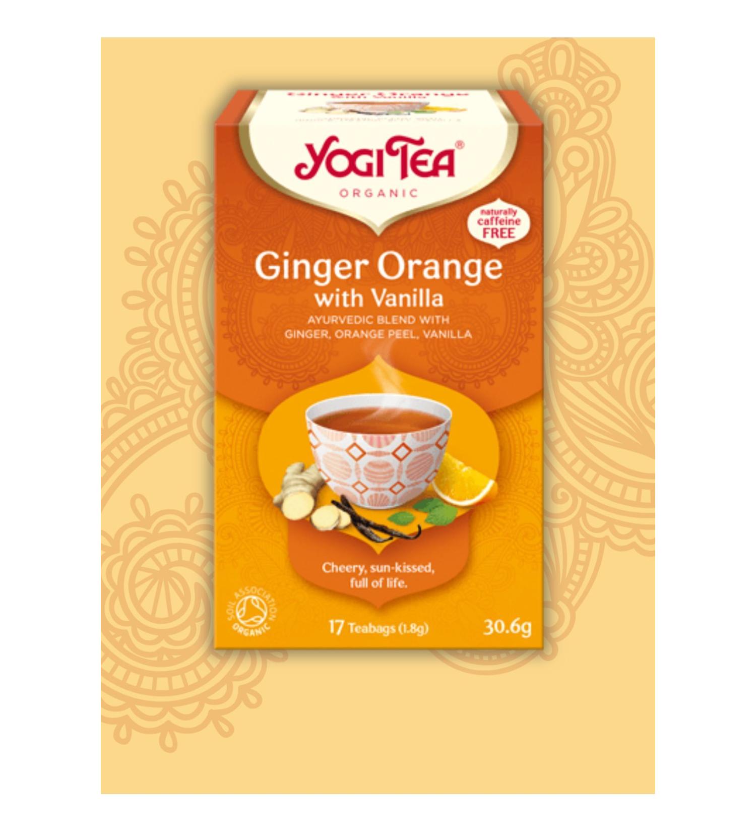 Yogi Tea Ginger Orange with Vanilla