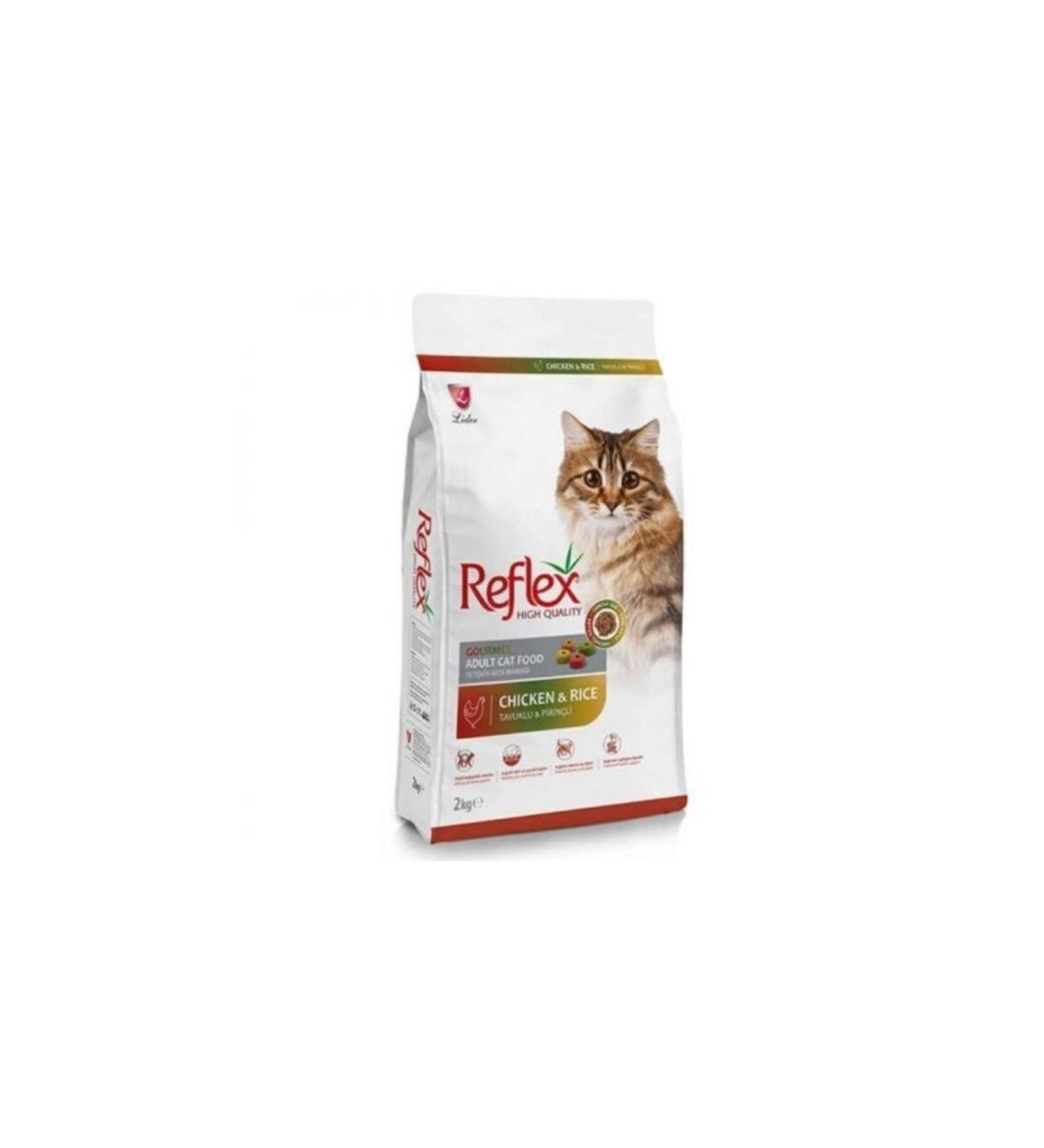 Reflex Adult Colorful Granular Chicken Adult Cat Food 2kg