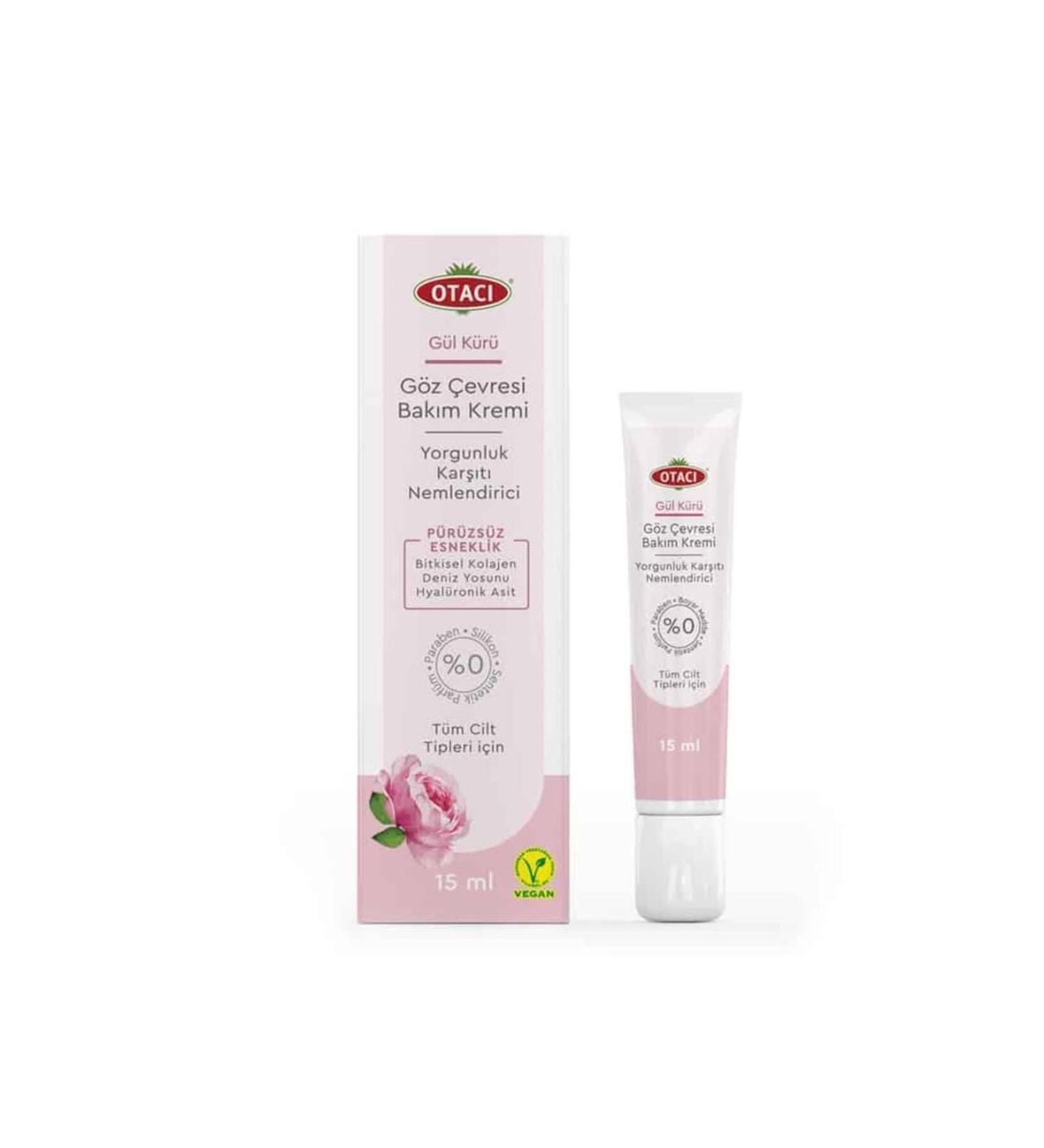 Otac Local Rose Cure Eye Contour Care Cream for All Skin Types 15 ml