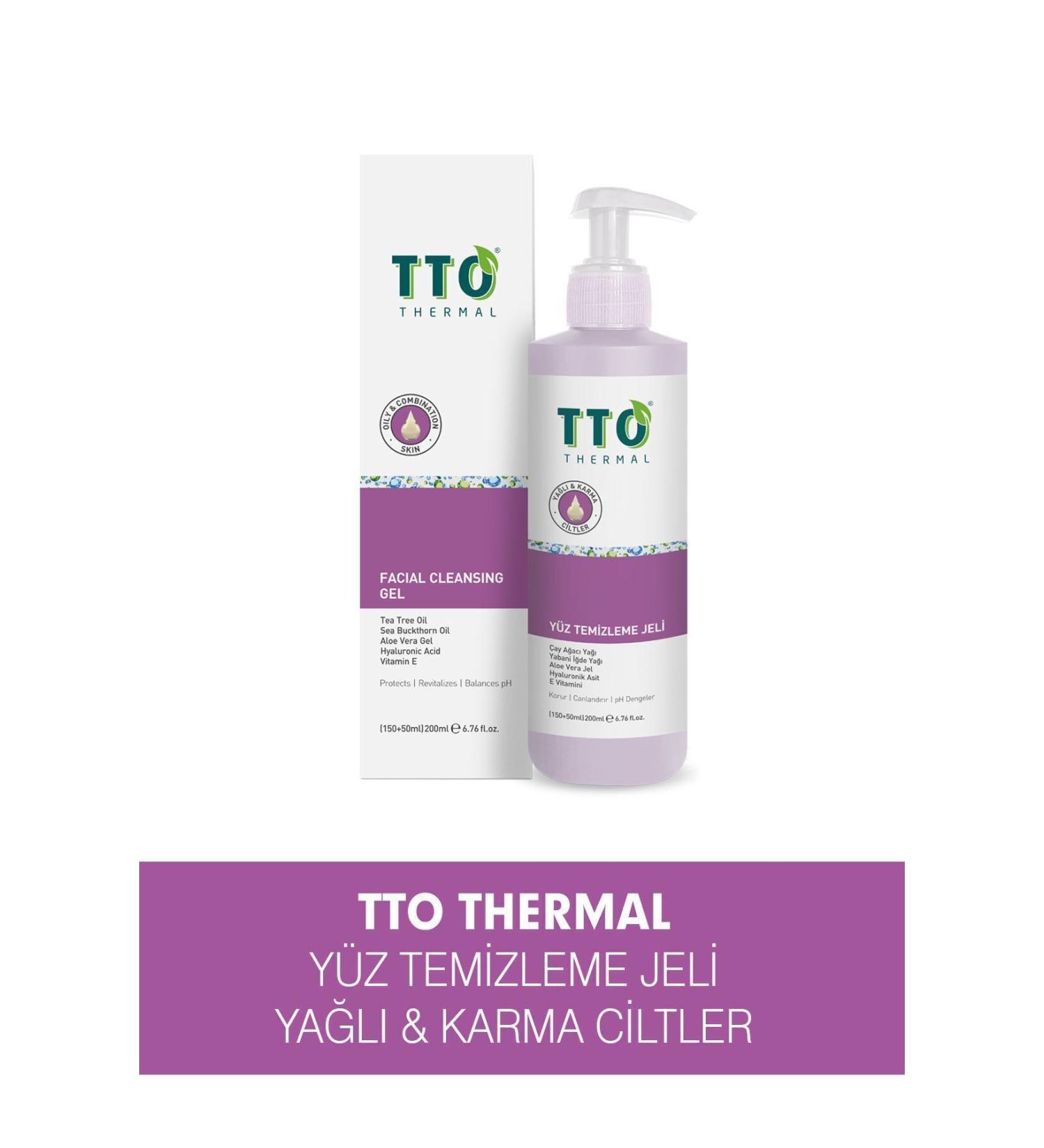 Tto Facial Cleansing Gel 150 ml Normal Acne Rosaceous Skin (TEA TREE OIL) - Buy Online on GoSupps.com