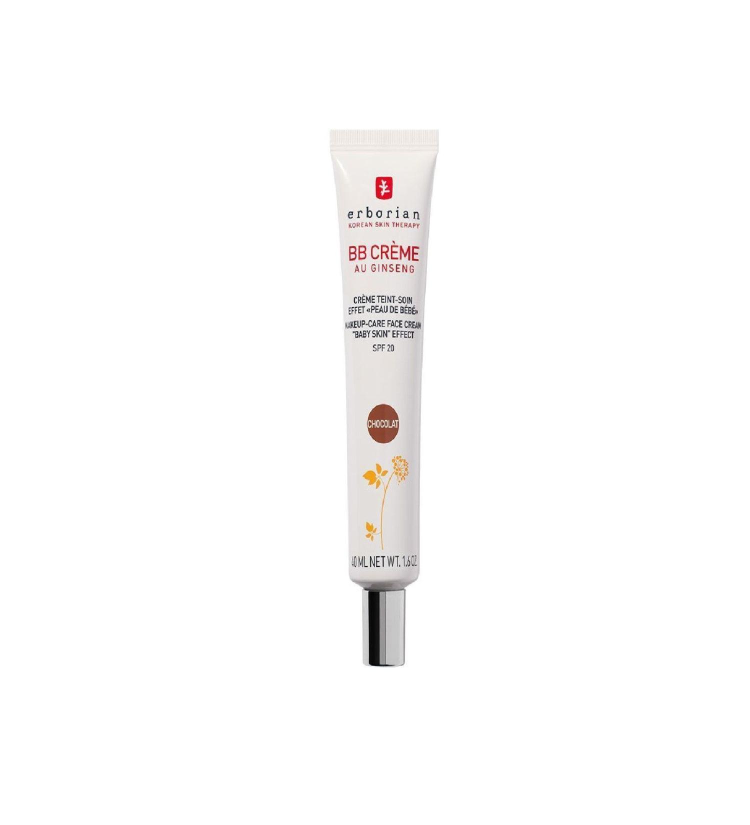 Erborian Ginseng Bb Cream Spf20 Baby Effect Bb Cream 40ml Chocolate New Series