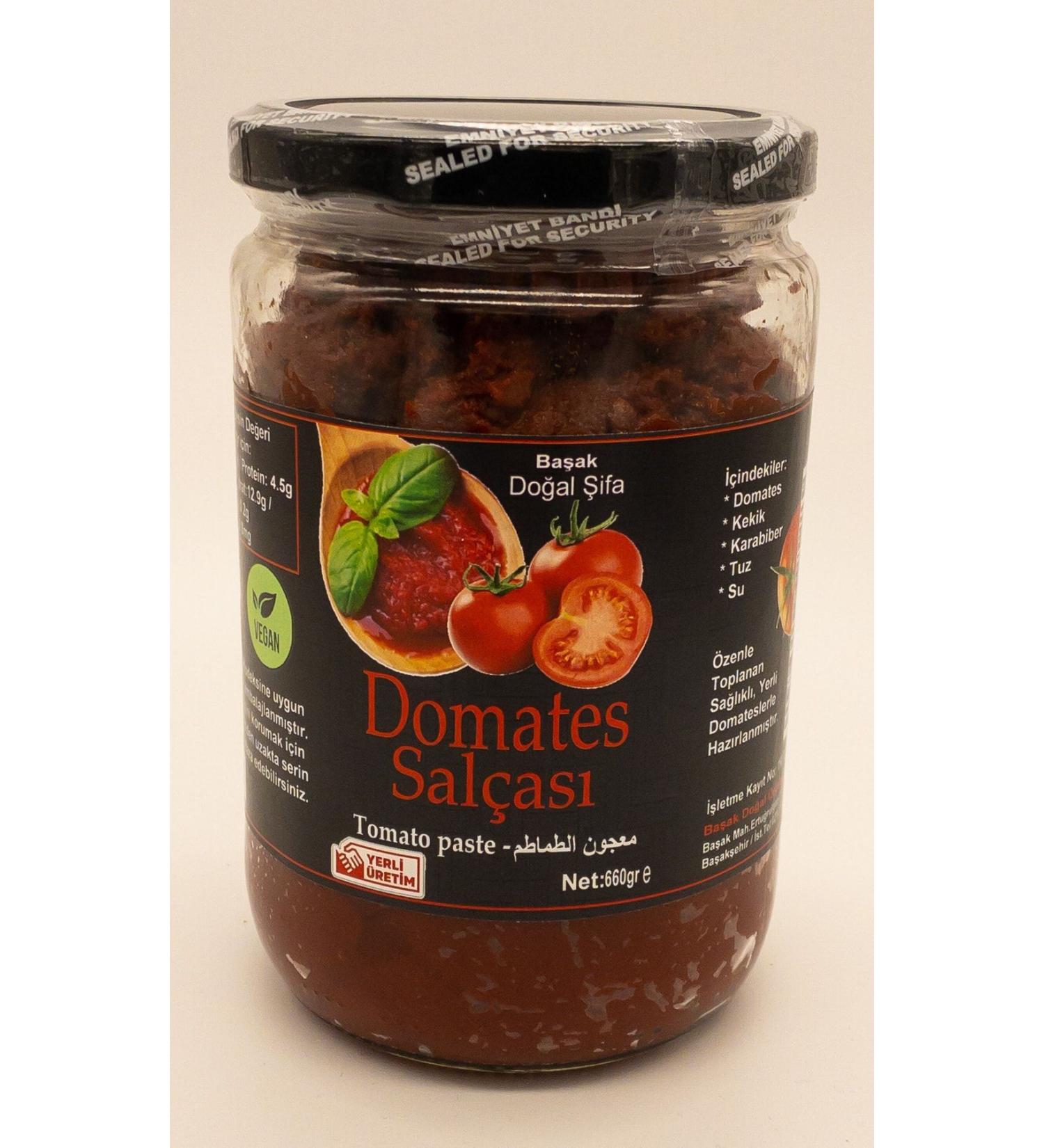 BASAK NATURAL HEALING Tomato Paste 660gr
