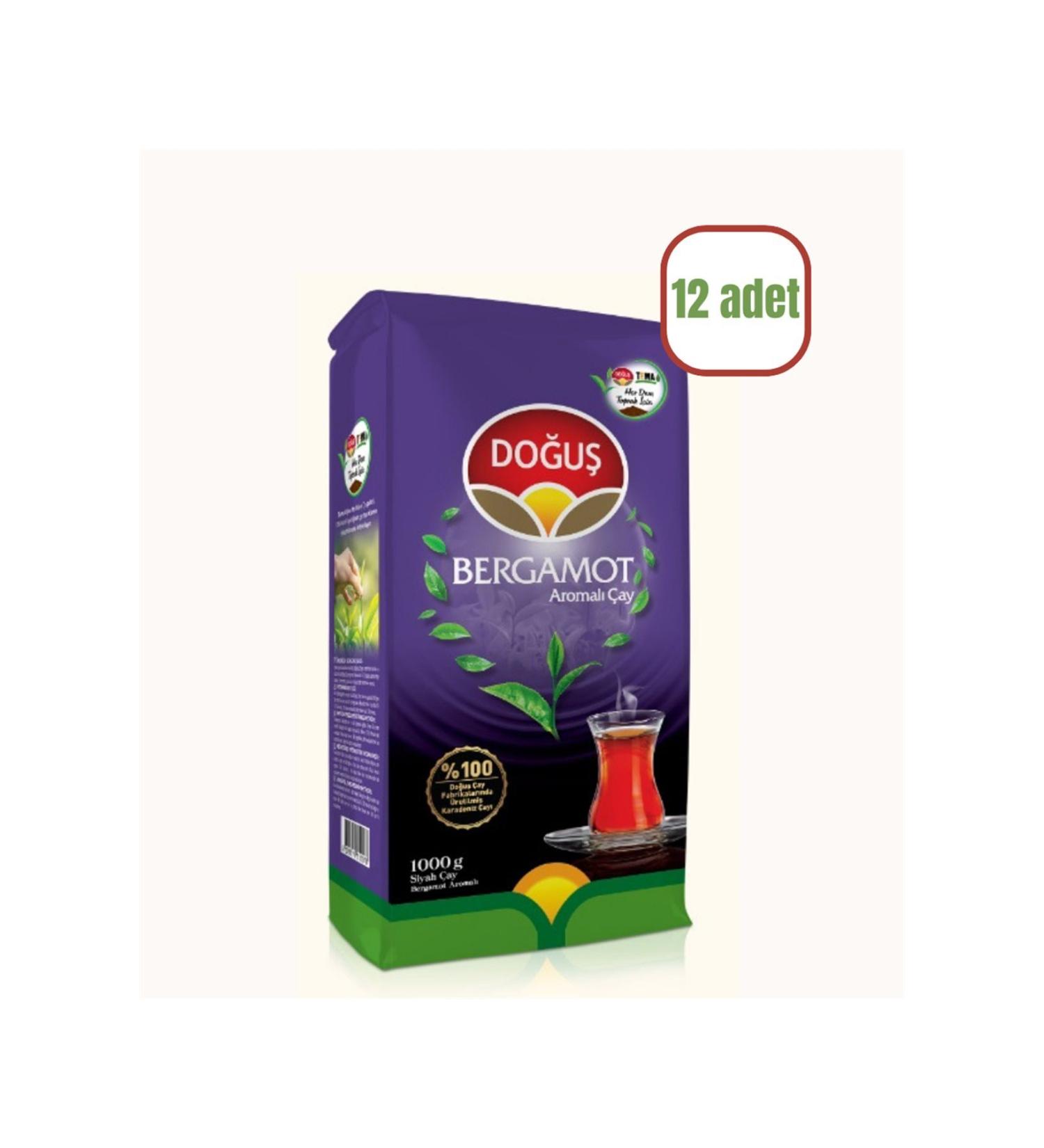 Do u Bergamot Flavored Black Tea 1000 gr 12 pack