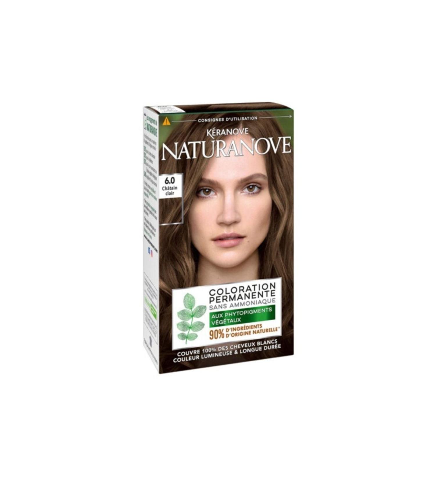 KERANOVE Naturanove Set Hair Dye 6.0 Light Brown