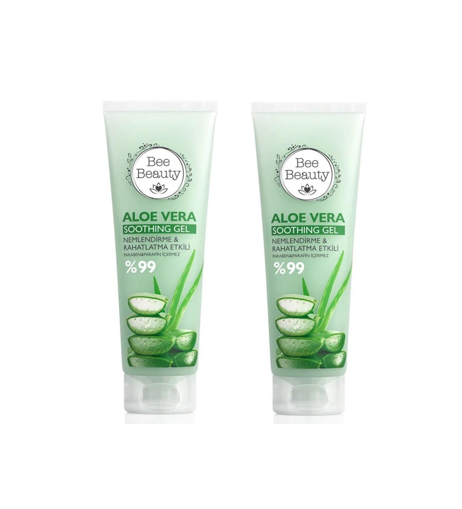 Bee Beauty Aloe Vera Whole Body Gel Cream 200 ml 2 Pieces