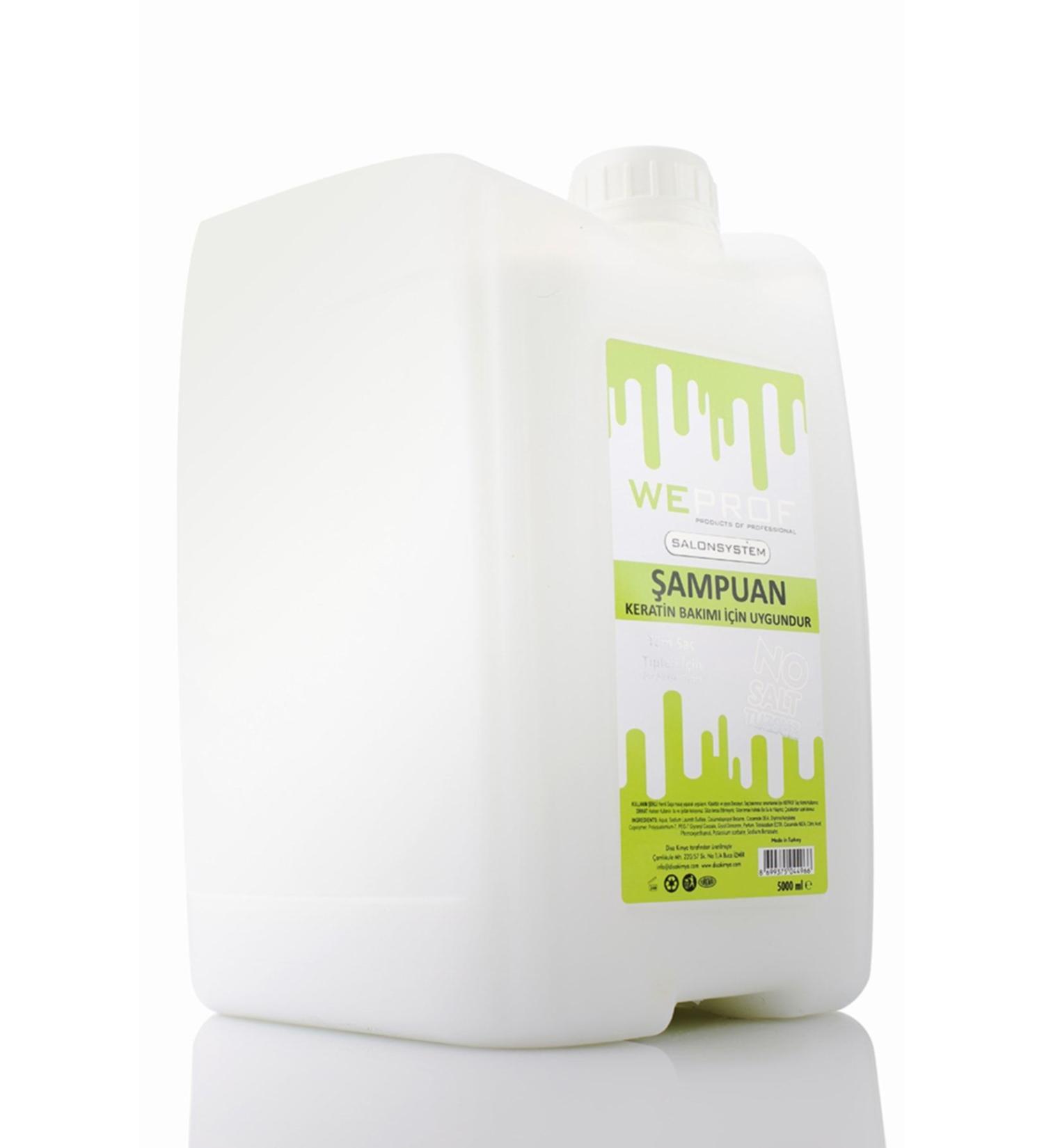 WEPROF Salt-Free Shampoo 5000ml