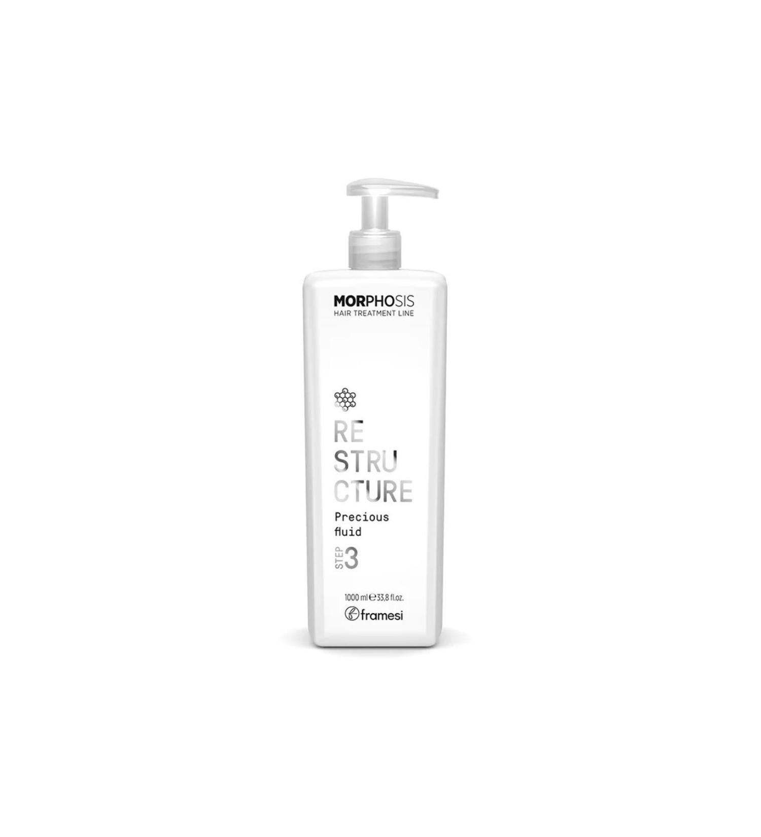 Framesi Morphosis Re-structure Precious Fluid Hair Treatment Serum No:3 1000ml