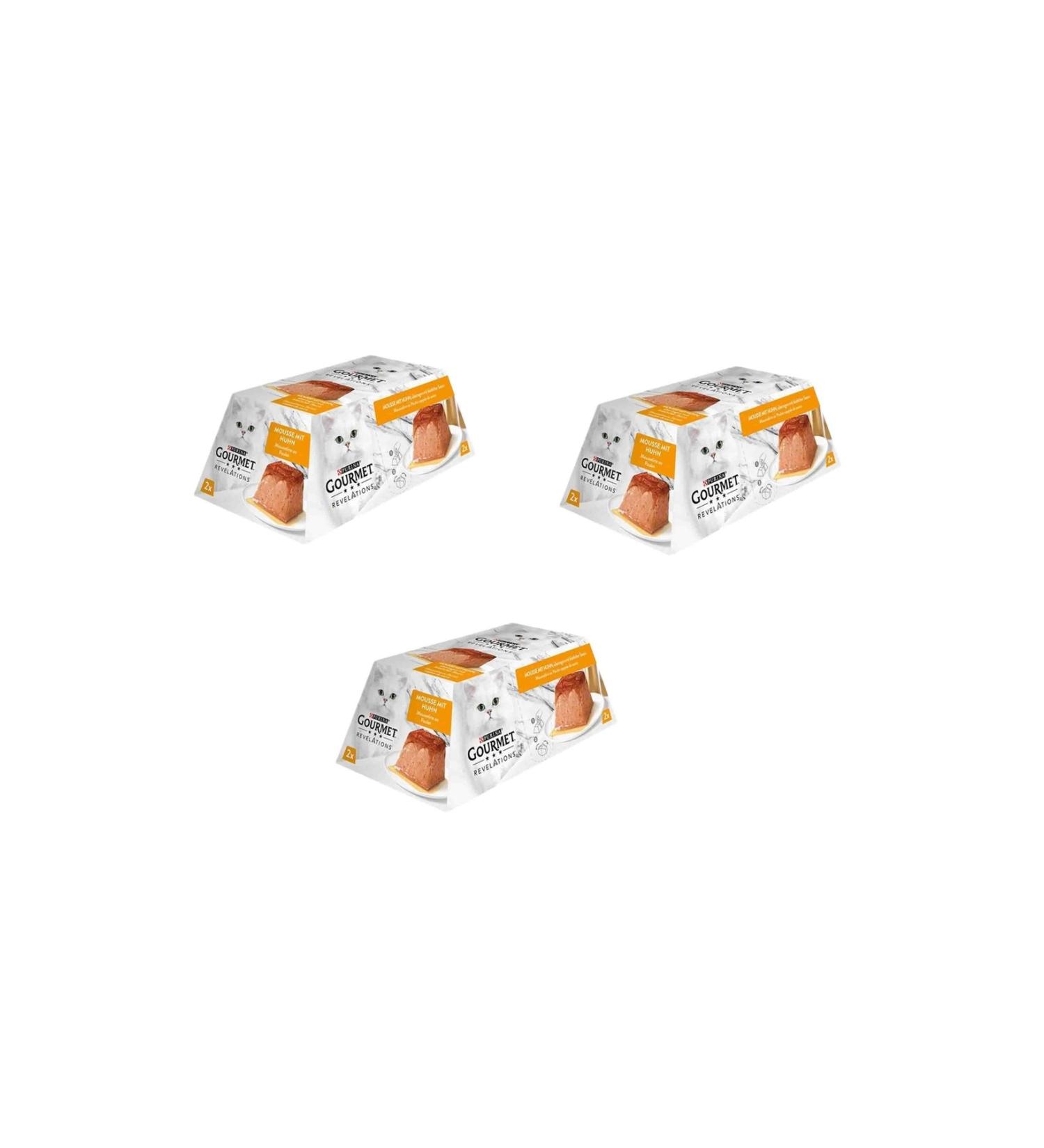 Gourmet Revelations Mousse Chicken Cat Canned Food 2 X 57 Gr. 3 Pack