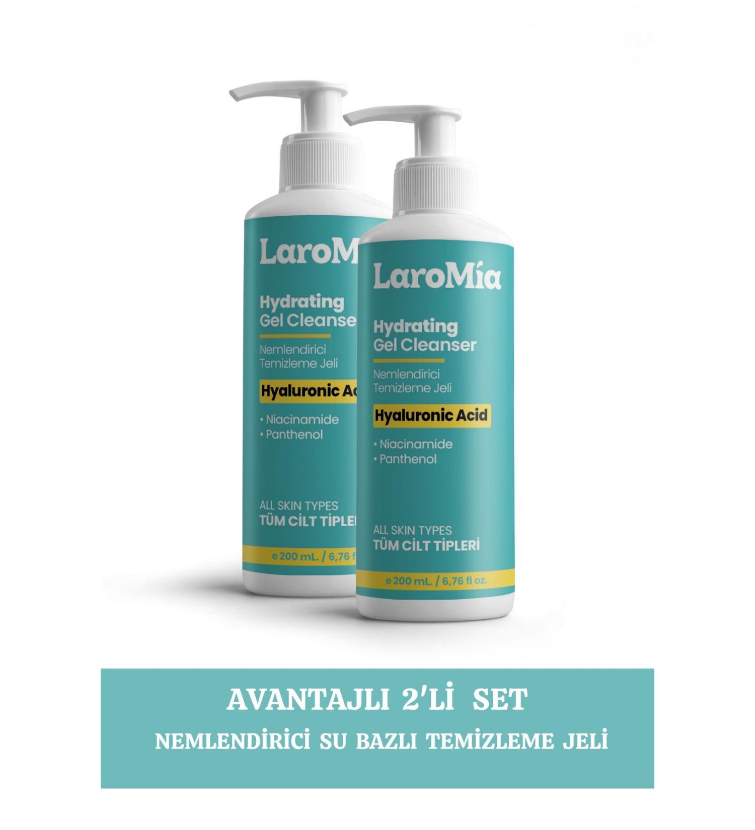 Laromia 2 Li Daily Use Moisturizing Cleansing Gel Containing Propanediol and Aloe Vera 200 Ml. - Buy Online on GoSupps.com