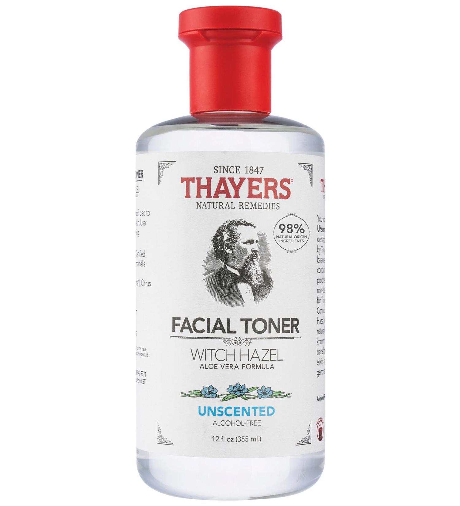 Thayers Witch Hazel Unscented Facial Toner 355ML - Buy Online on GoSupps.com