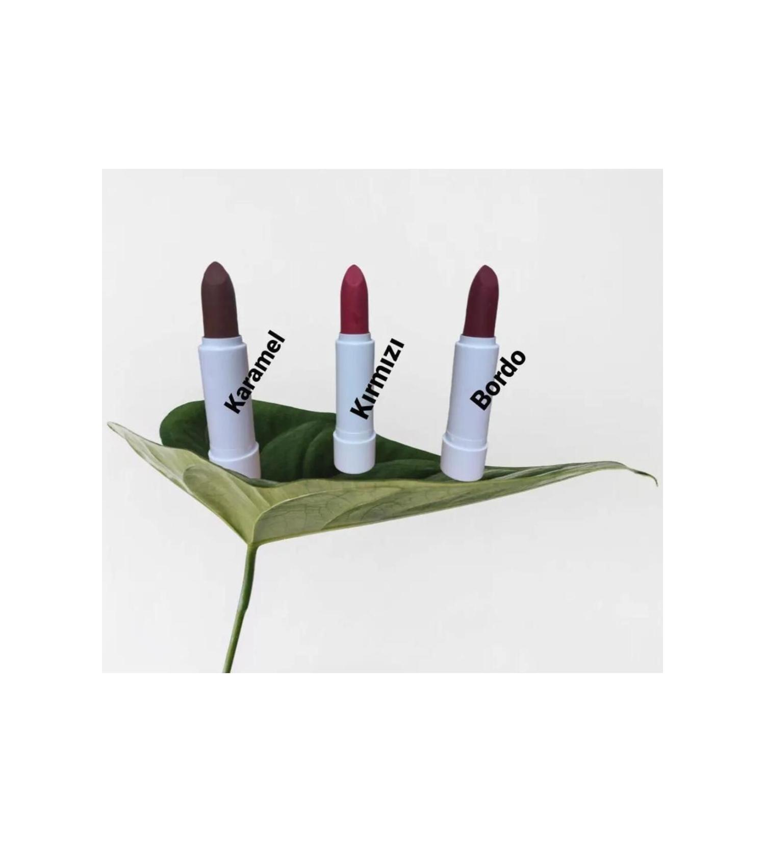 NATURAL HEALING MARKET Natural Lipstick (RED) Moisturizing and Nourishing Effect (FROM EDIBLE RAW MATERIALS)