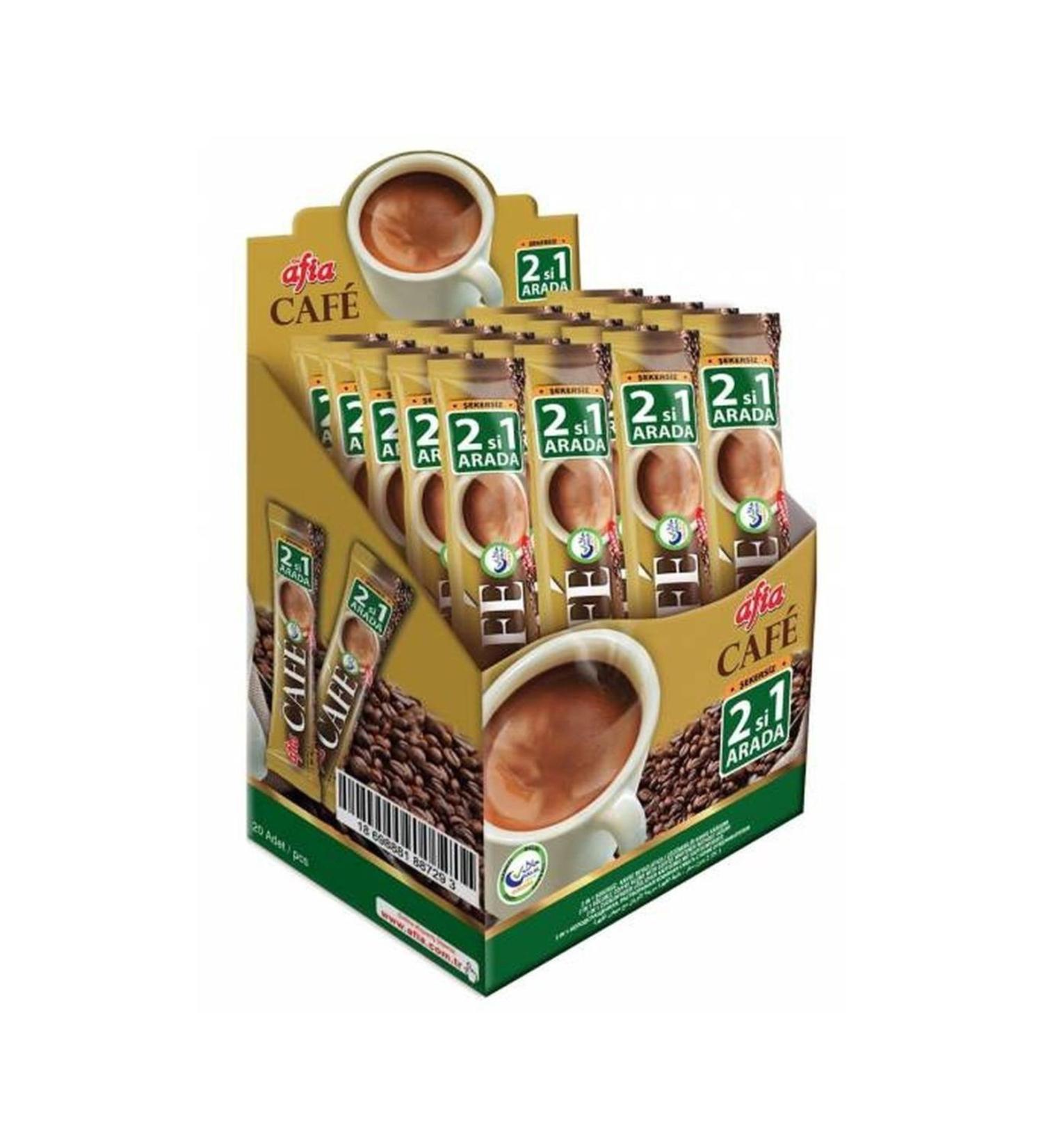Afia Classic Sugar Free 2 In 1 Cafe 12 gr