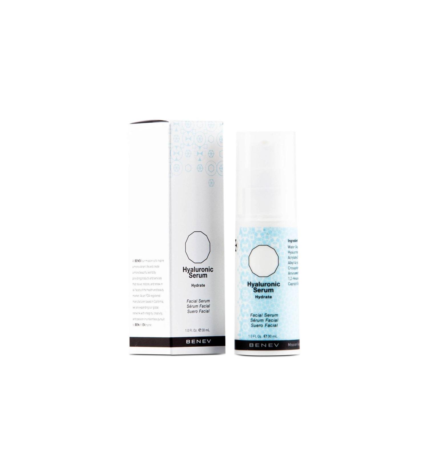Benev Hyaluronic Serum Water Based Moisturizing Serum Hyaluronic Acid - Buy Online on GoSupps.com