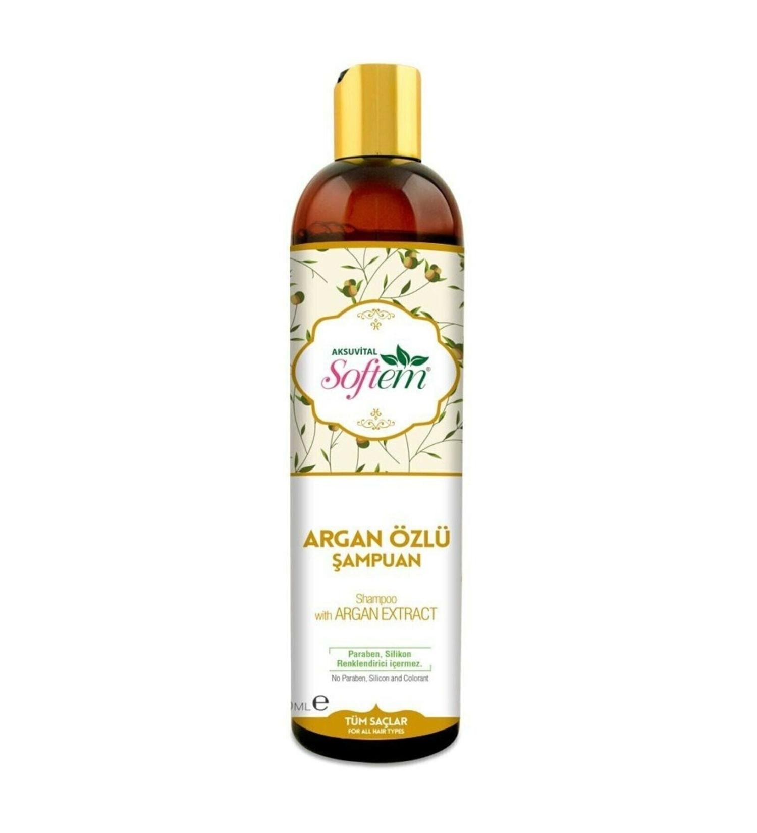 44 local malatya market Shiffa Home Softem Argan Essence Shampoo 400 Ml