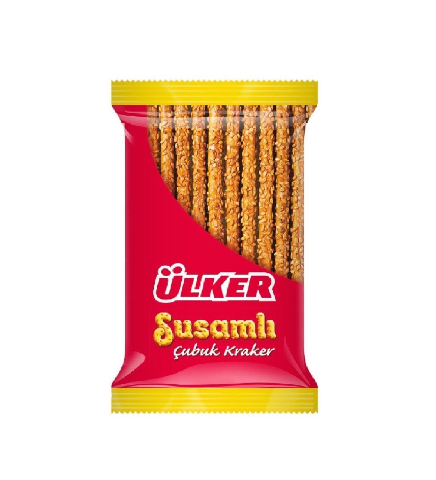 Ulker 22 Pieces Sesame Stick Crackers 80 gr