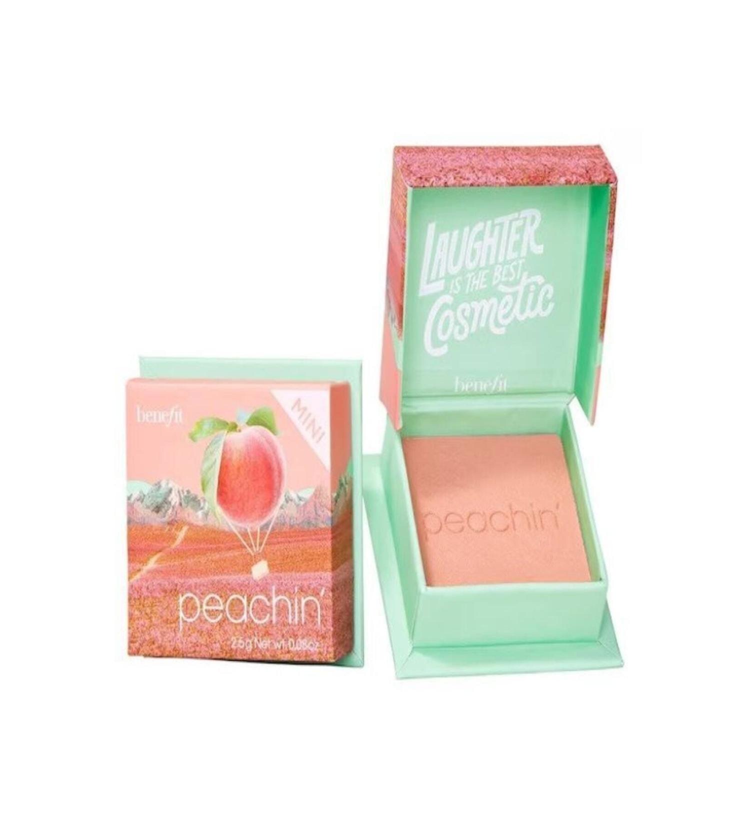 benefit cosmetics Peachin' Wanderful World Golden and Peach Tones Travel Size Blush 2.5 Gr - Golden Peach - Buy Online on GoSupps.com