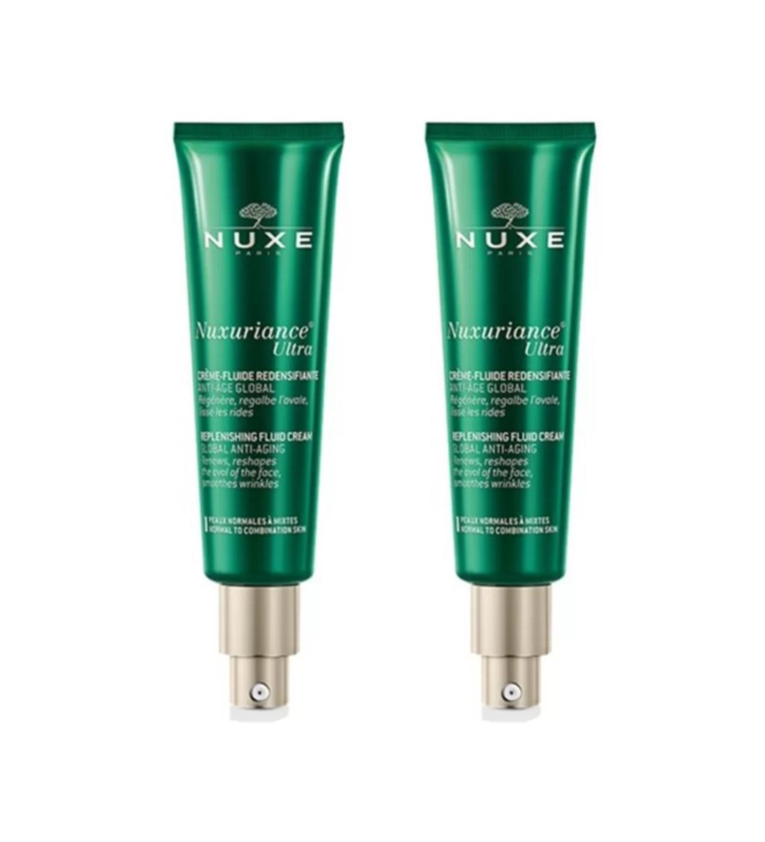 Nuxe Nuxuriance Ultra Creme Fluide 50ml 2 Pieces
