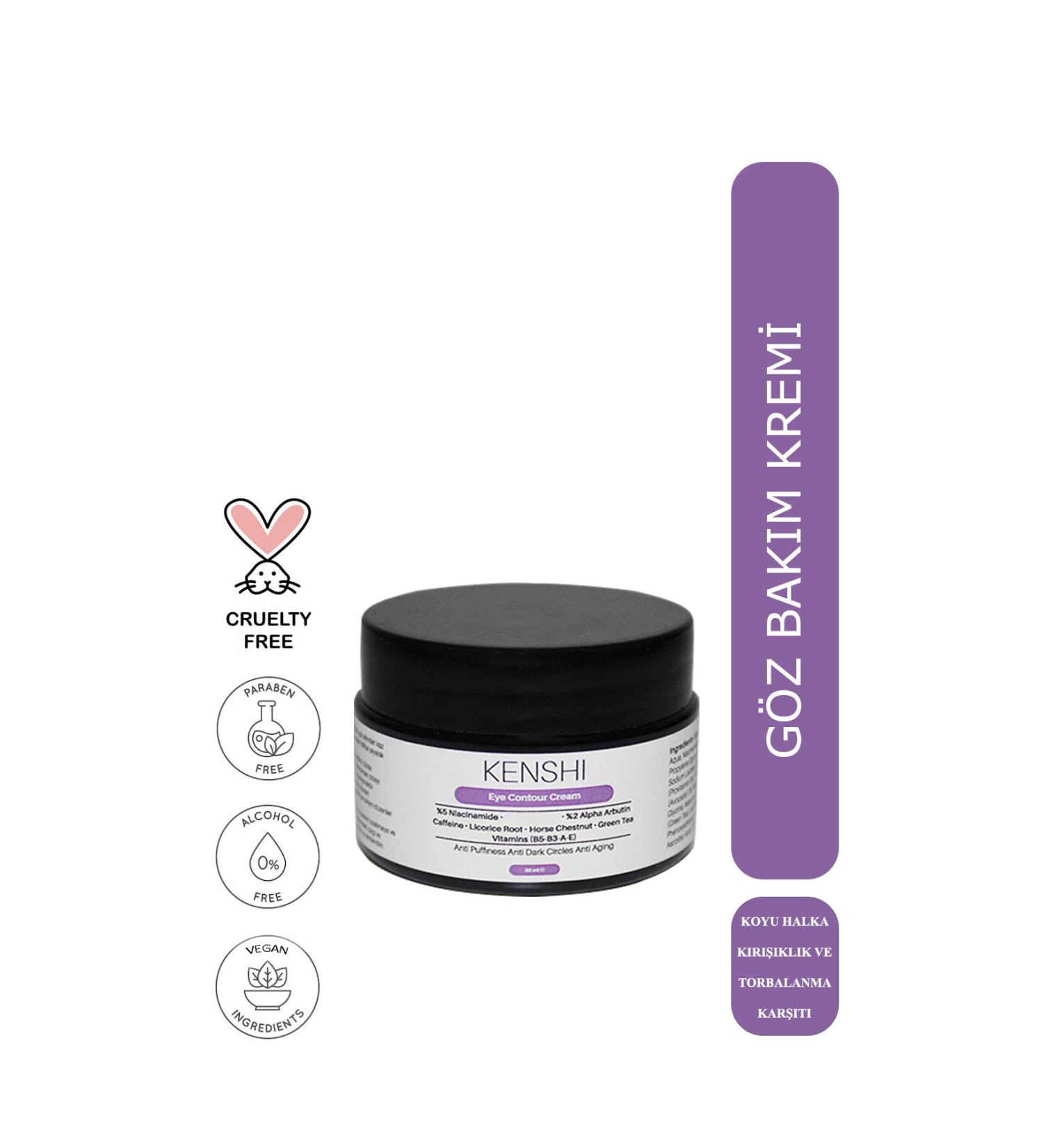 Kenshi Eye Contour Care Cream 30ml - Anti-Wrinkle & Anti-Blemish & Anti-Puffiness