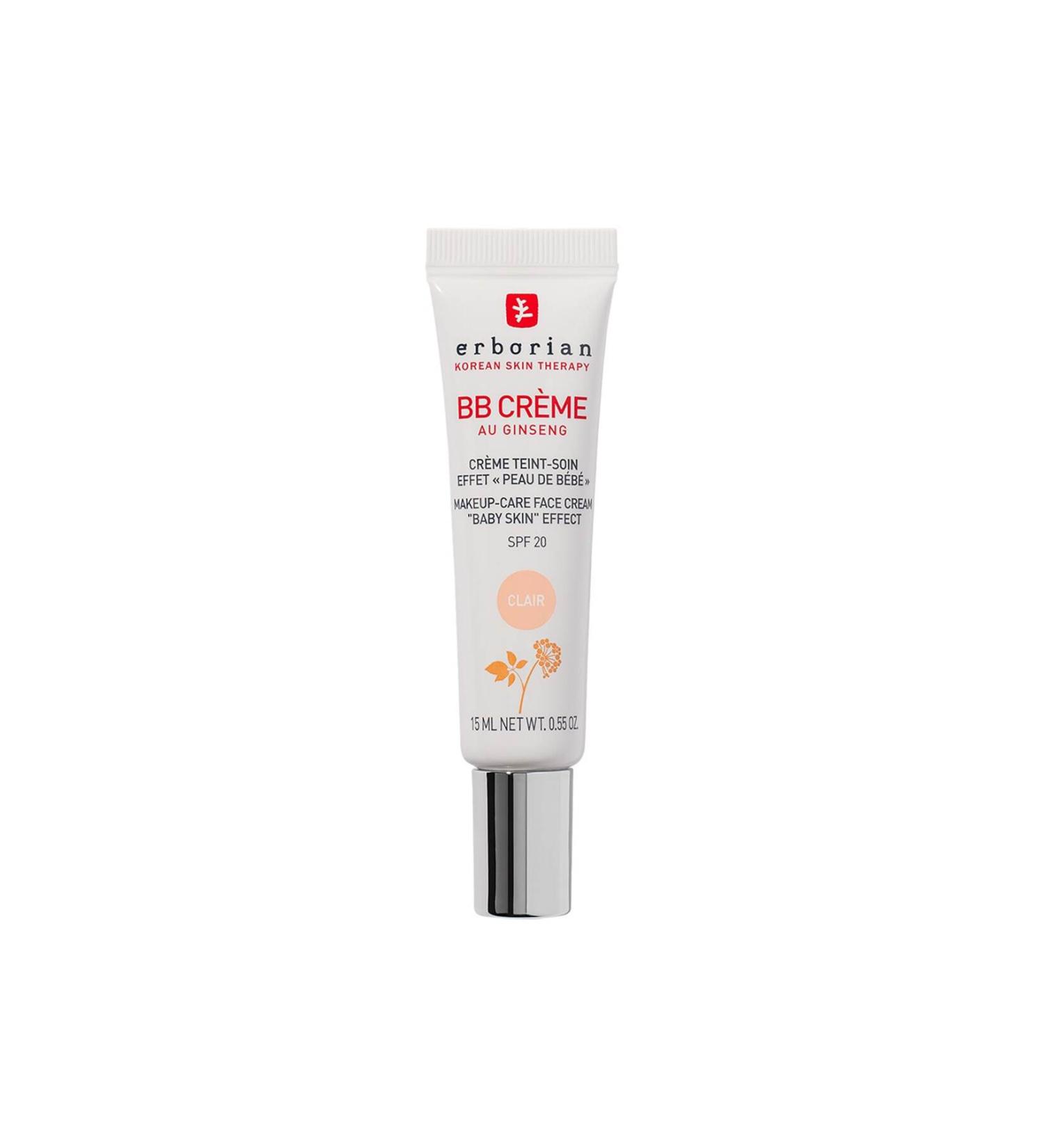 erborian Ginseng BB Cr me Baby Skin" Effect - BB Cream Clair - 15 ml