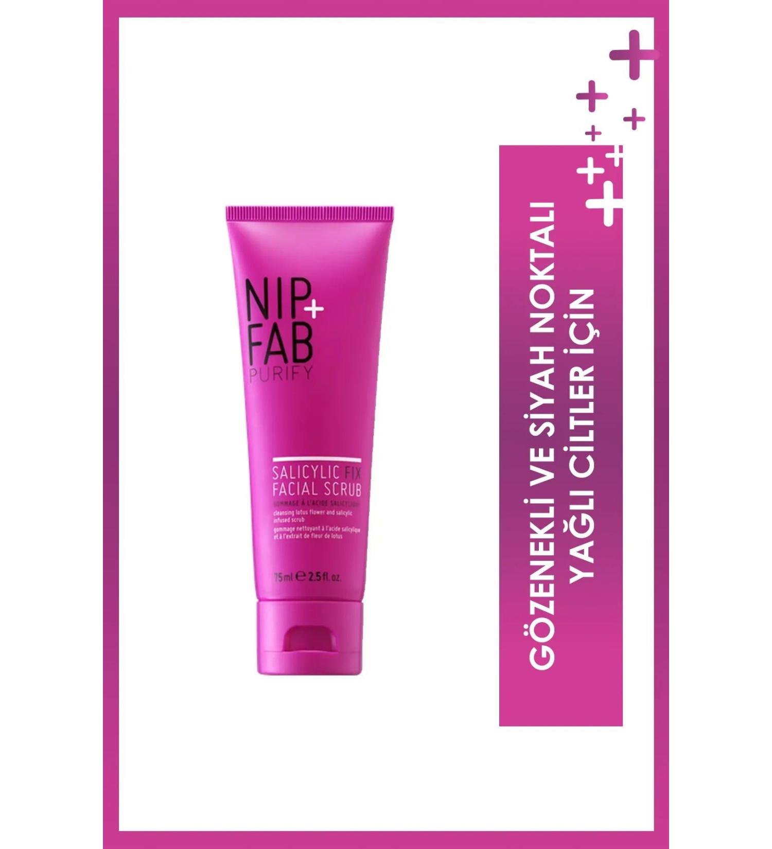 NIP+FAB Salicylic Acid Fix Face Scrub For Bright Skin 75 Ml