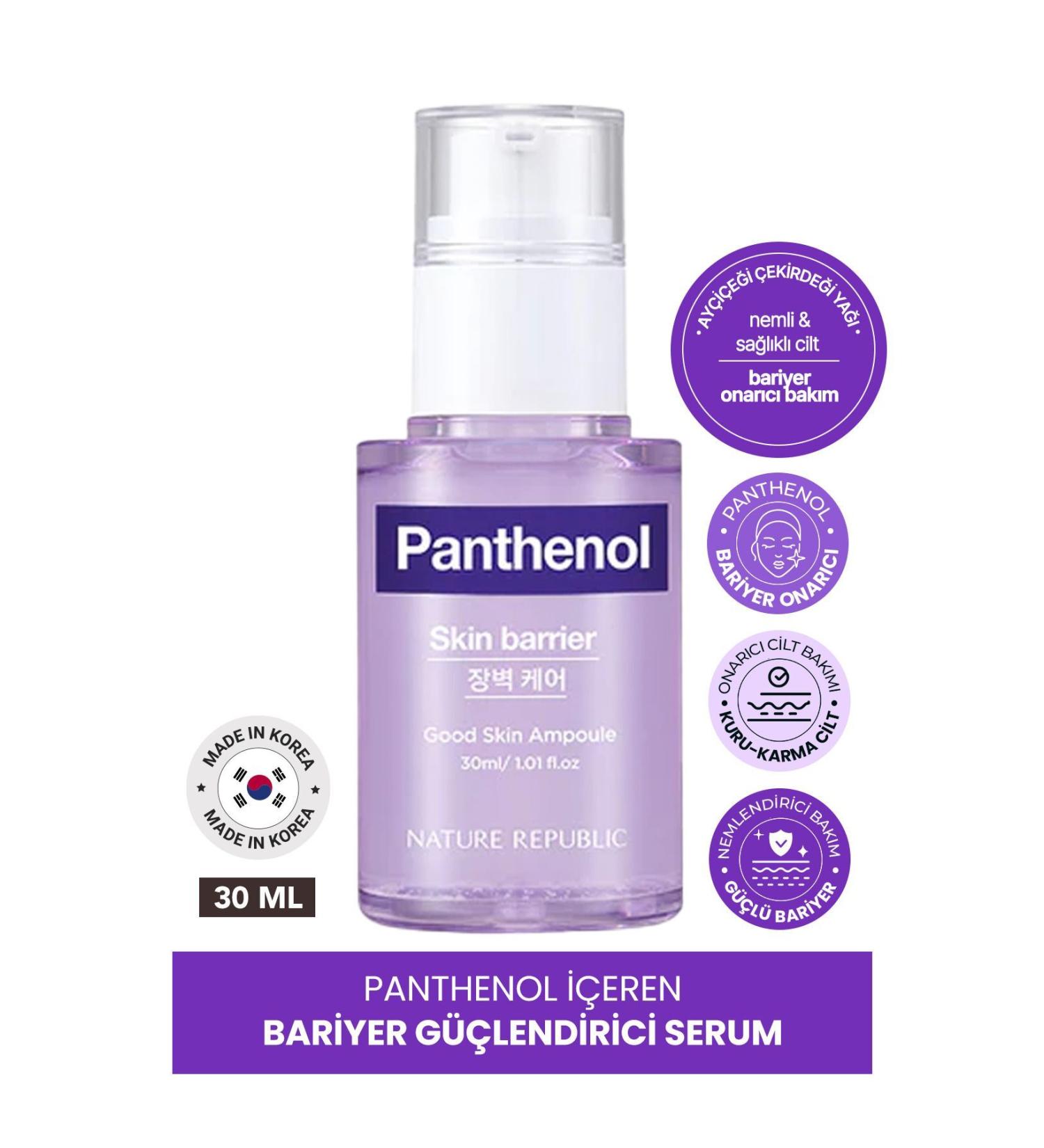 Nature Republic Skin Barrier Strengthening Serum Nature Republic Good Skin Panthenol Ampoule - Buy Online on GoSupps.com