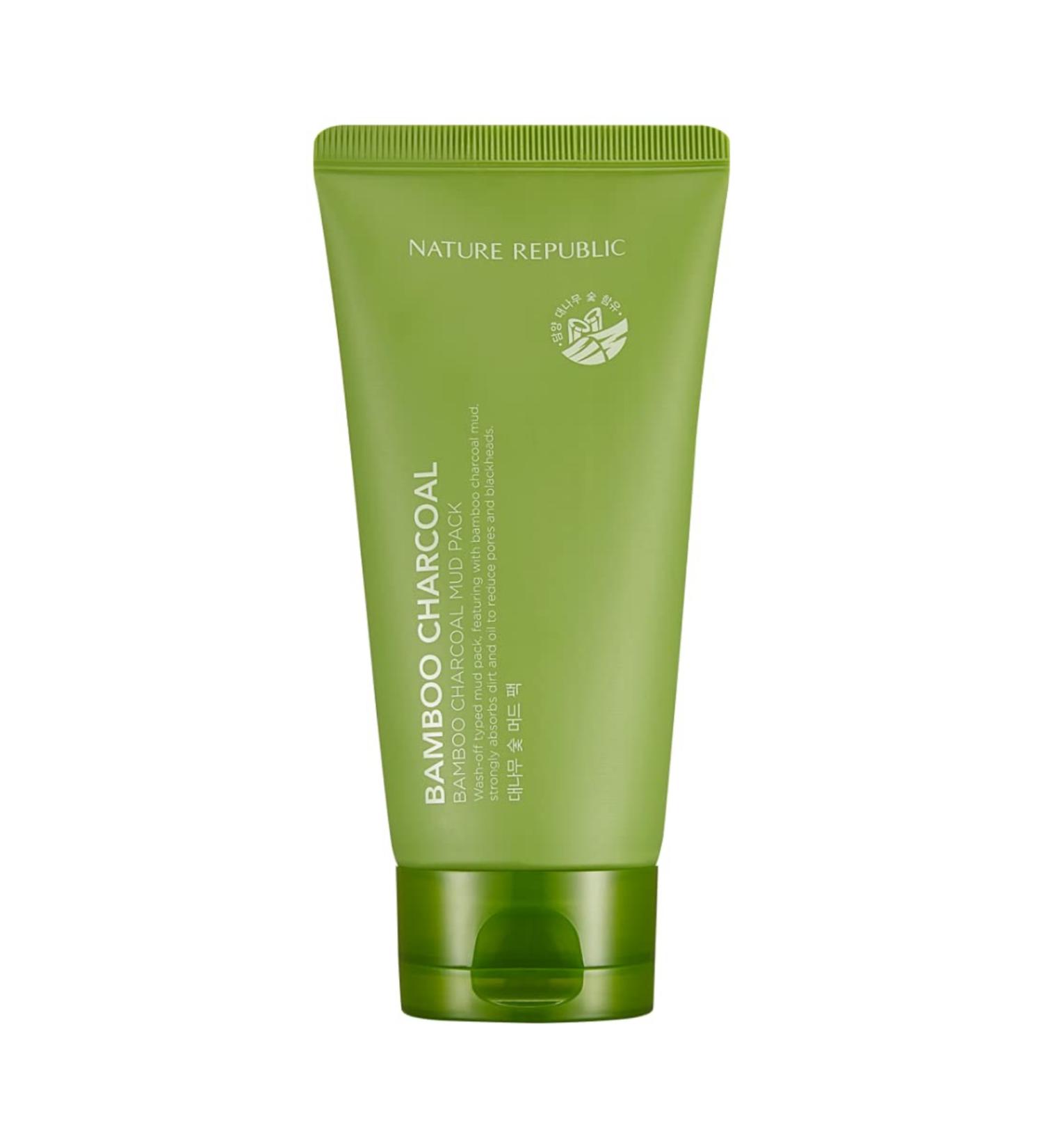 Nature Republic Charcoal Clay and Bamboo Purifying Mask Bamboo Charcoal Mud Pack
