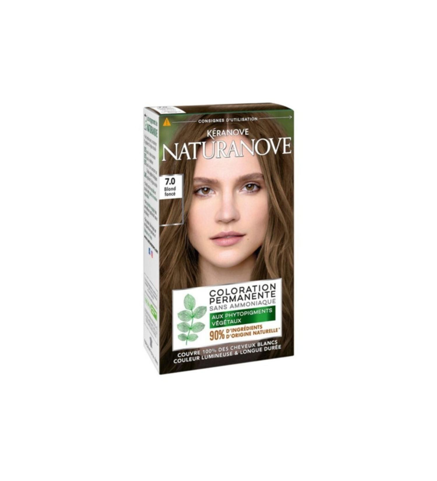 KERANOVE Naturanove Set Hair Dye 7.0 Dark Blonde