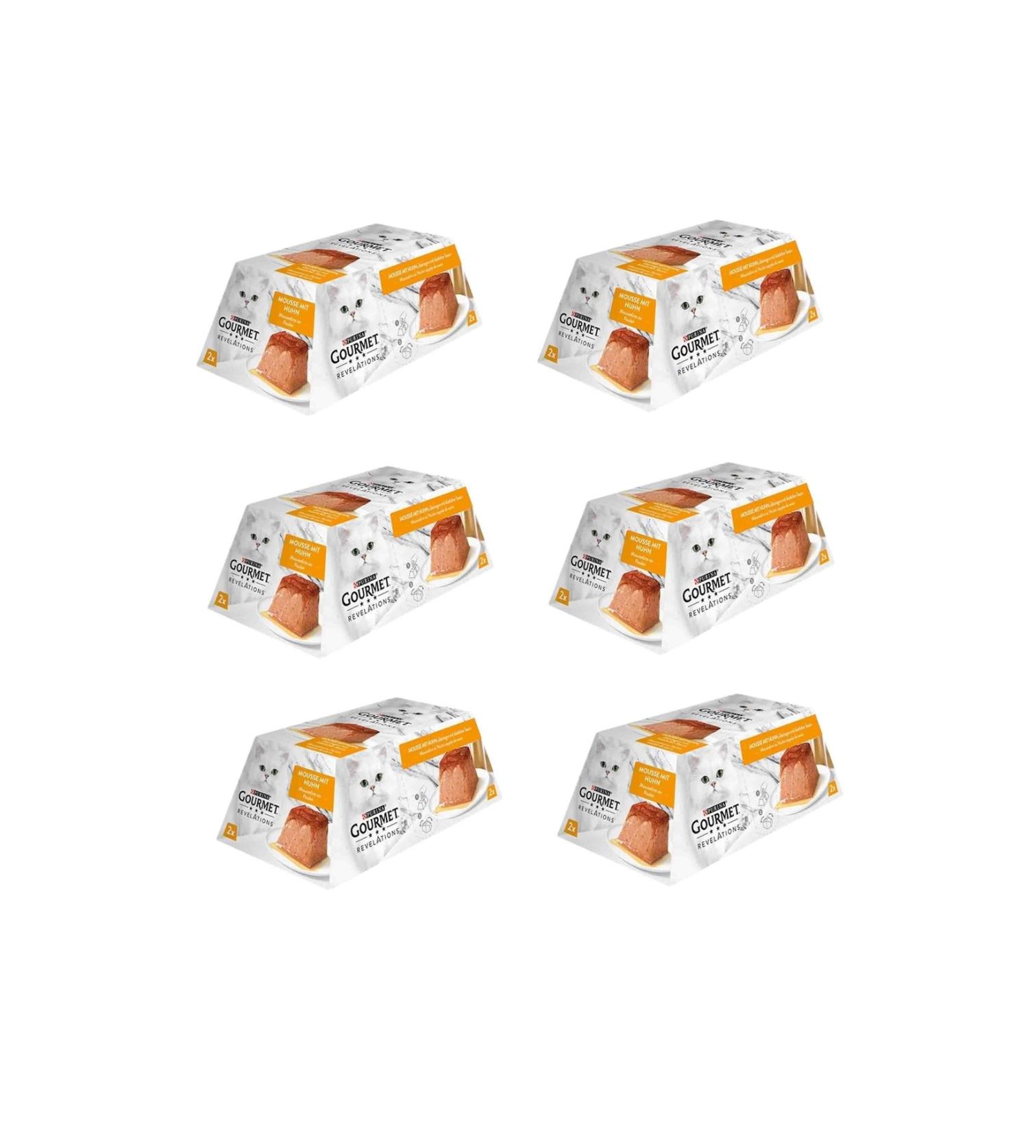 Gourmet Revelations Mousse Chicken Cat Canned Food 2 X 57 Gr. 6 Pack