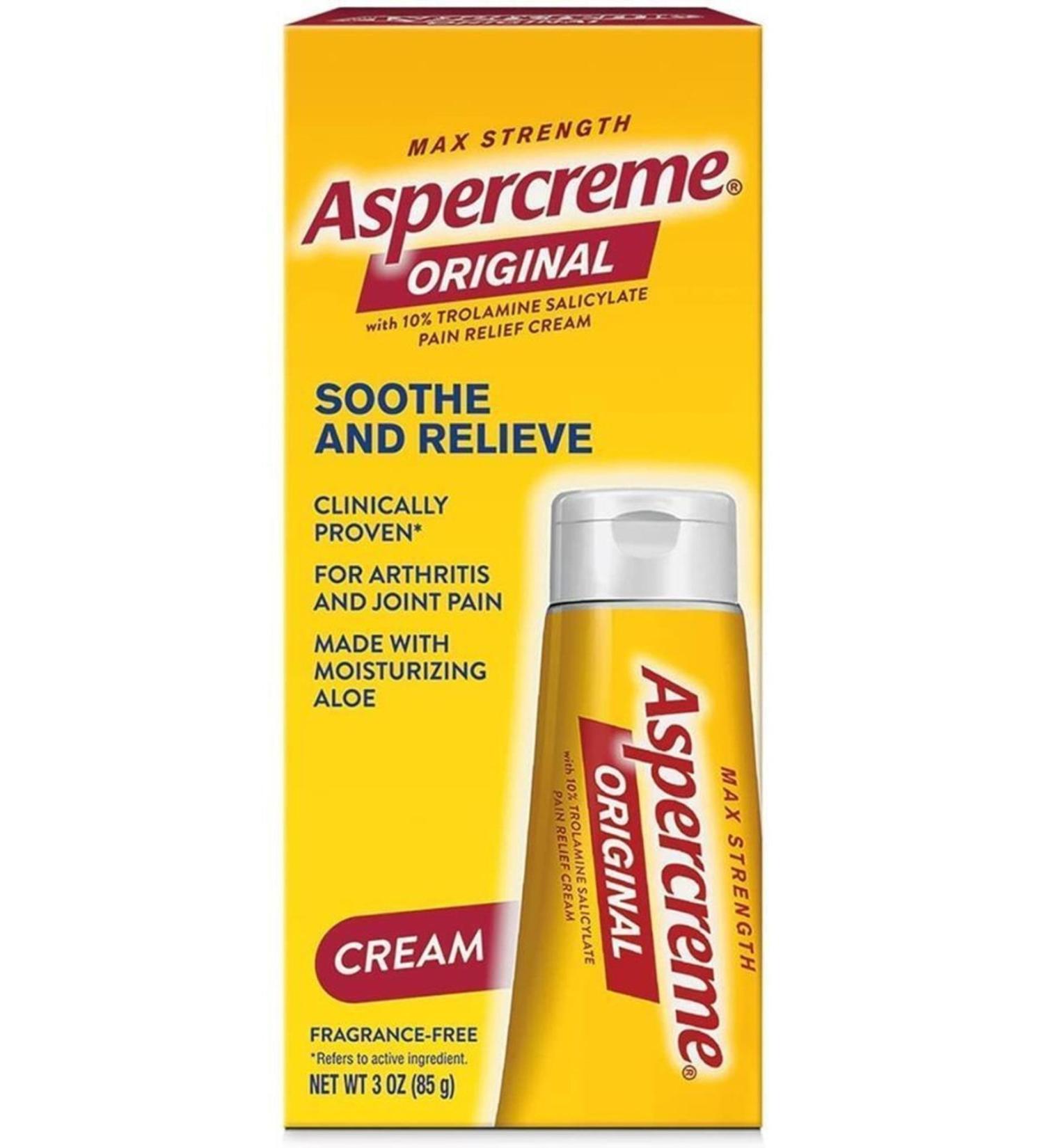 Aspercreme Original Unscented Cream 85gr