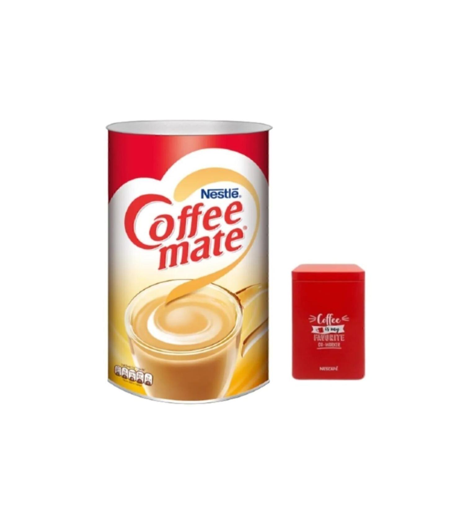 Nescafe Nestle Coffee Mate Coffee Creamer 2 Kg + Metal Storage Box