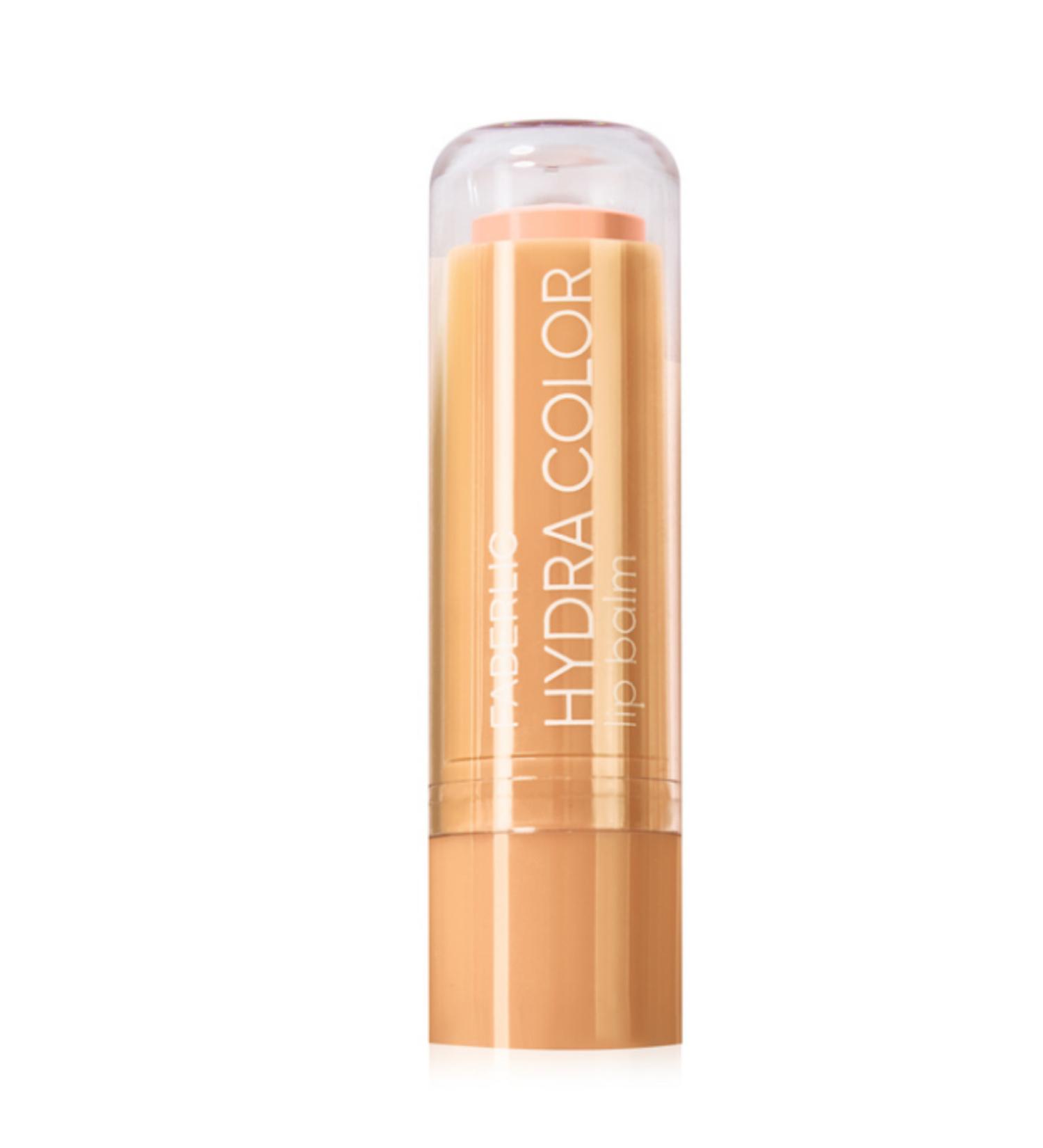 Faberlic Glam Team Hydra Color Tinted Lip Balm shade "beige"