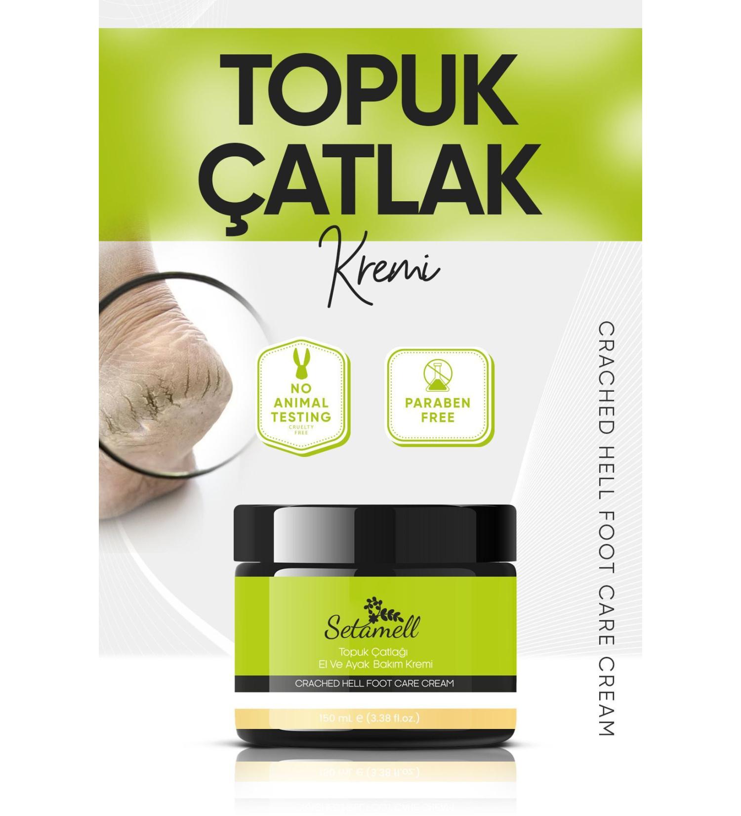 Setamell Heel Crack Hand and Foot Miraculous Care Cream 150 ml - Buy Online on GoSupps.com