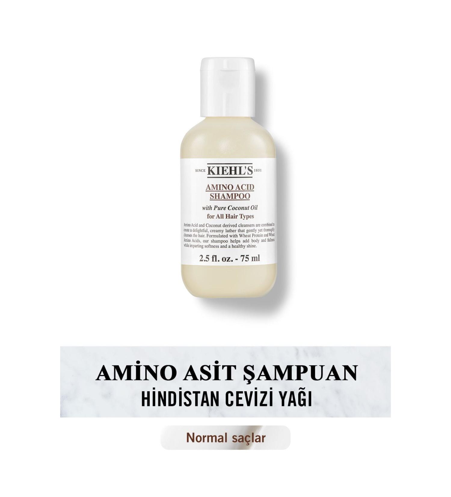 Kiehl's SHAMPOO WITH COCONUT OIL THAT NOURISHES HAIR FROM ROOT TO TIP 75 ML PGROUP.59 - Buy Online on GoSupps.com