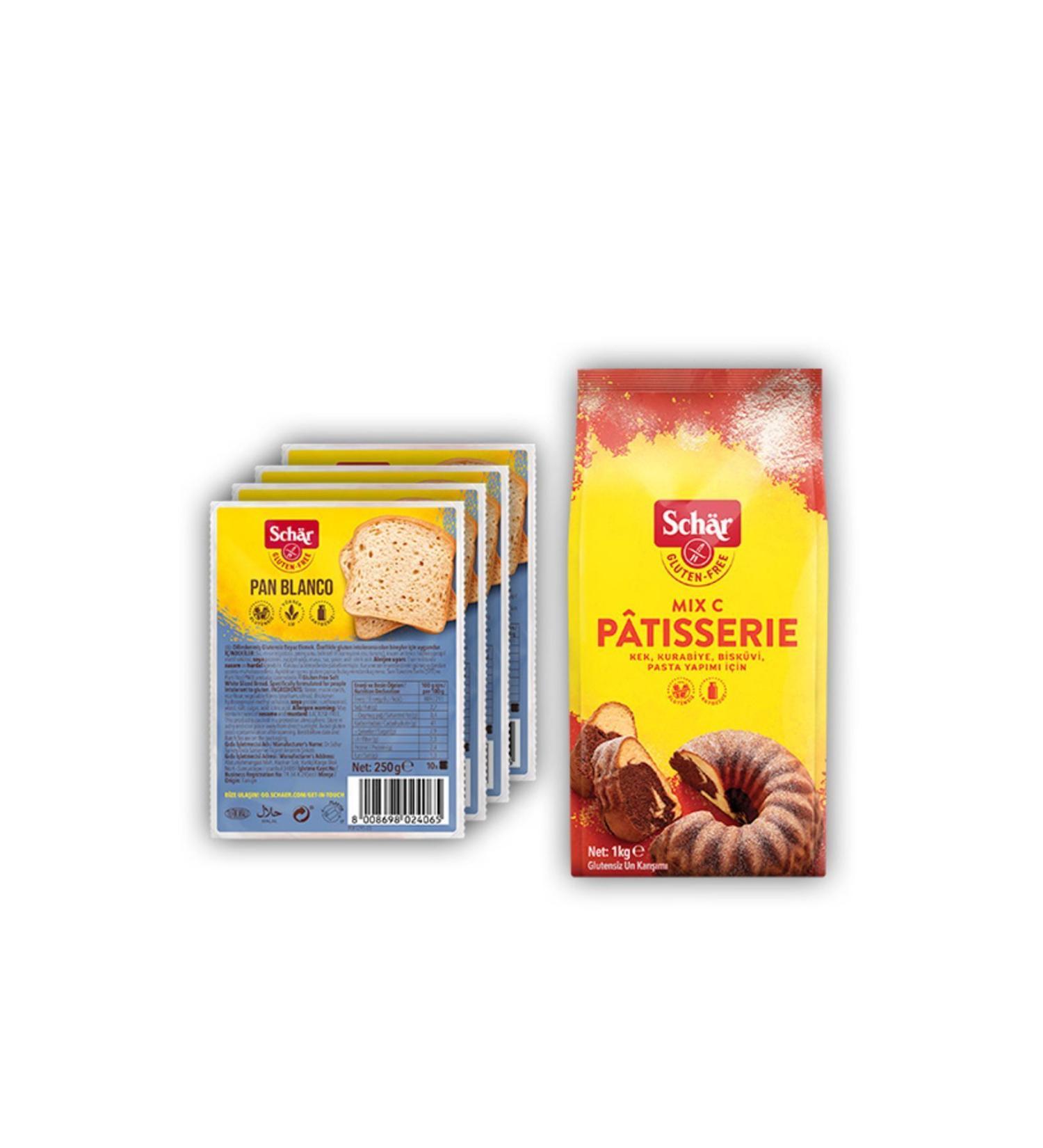 Schar Eco Pack 4 Blanco + 1 Mix C