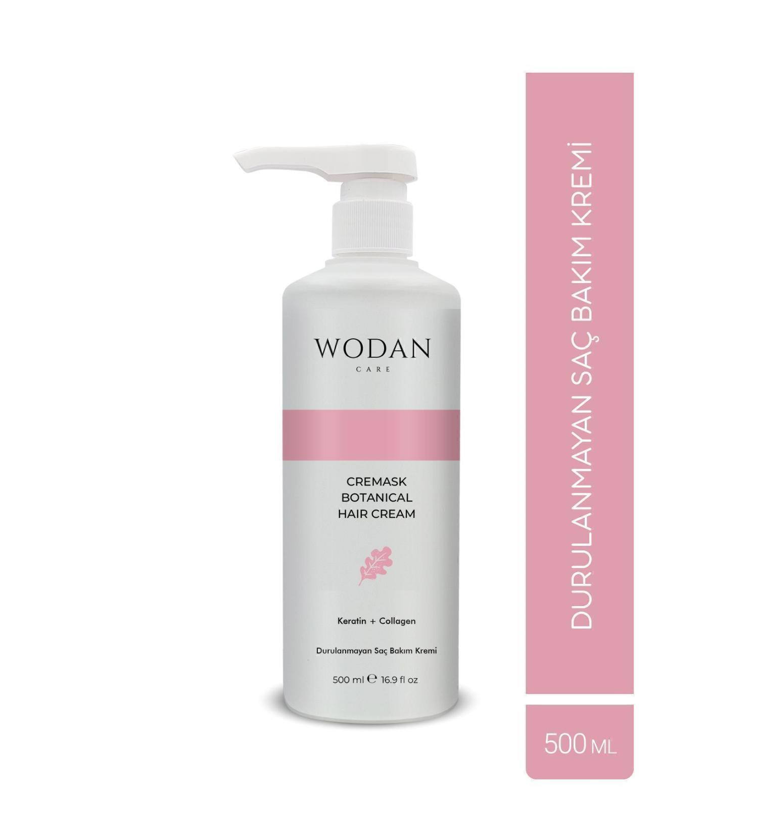 Wodan Care Cremask Leave-In Bond Repairing Hair Care Cream 500 ml - Buy Online on GoSupps.com