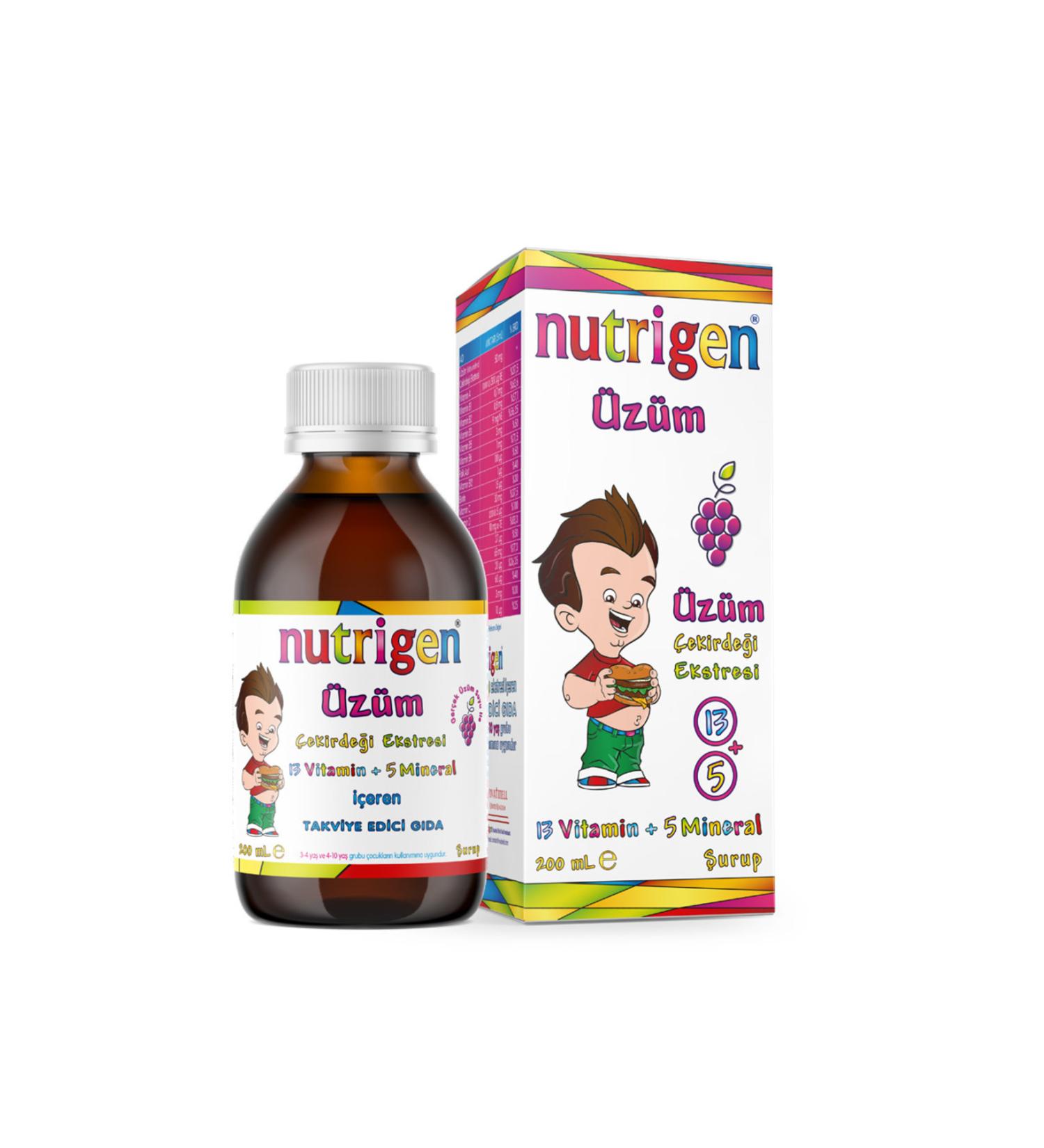 Nutrigen Grape Pediatric Syrup 200 ml