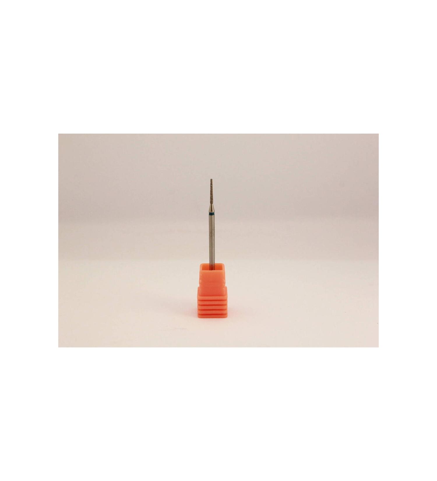 MEISINGER DIAMOND BURST - CONICAL - DIAMETER 1.4 mm - BLUE MEDIUM GRAVEL